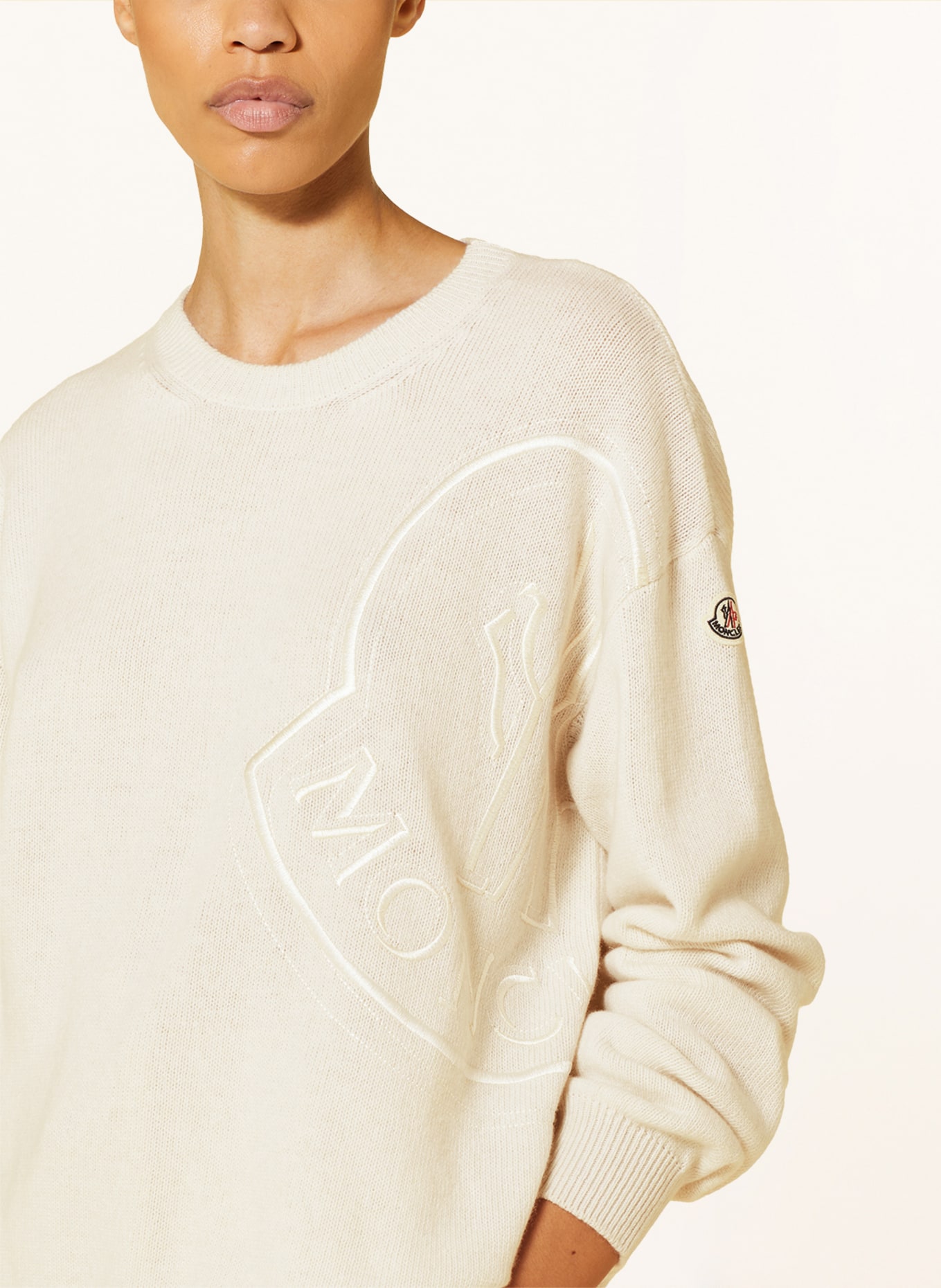 MONCLER Sweater, Color: CREAM (Image 4)