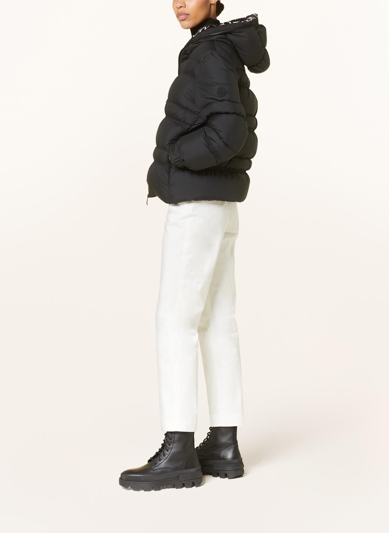 MONCLER Down jacket YSER, Color: BLACK (Image 4)
