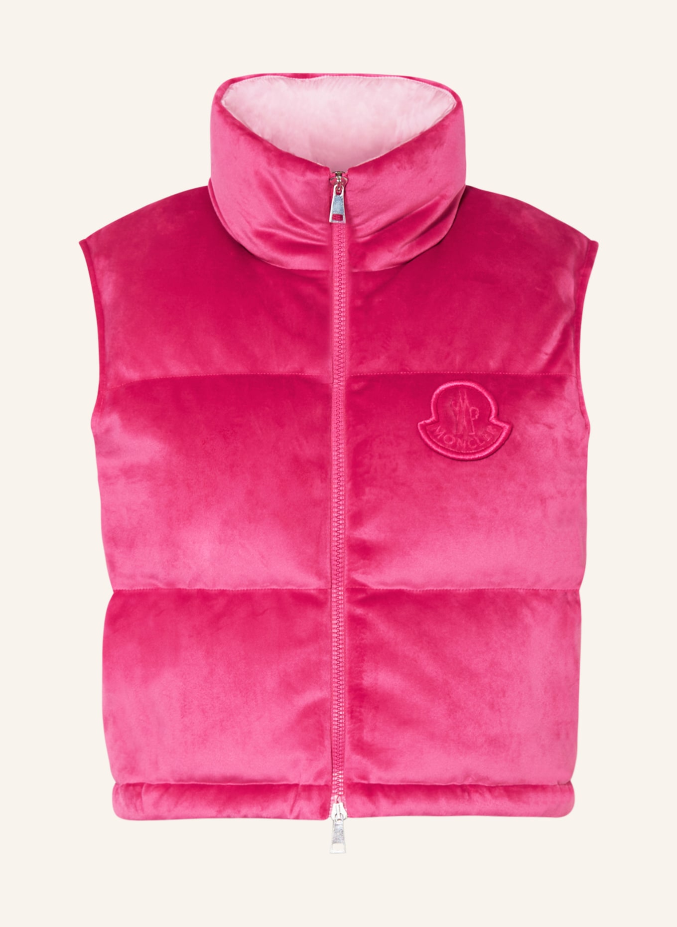 MONCLER Down vest BLAVET, Color: PINK (Image 1)