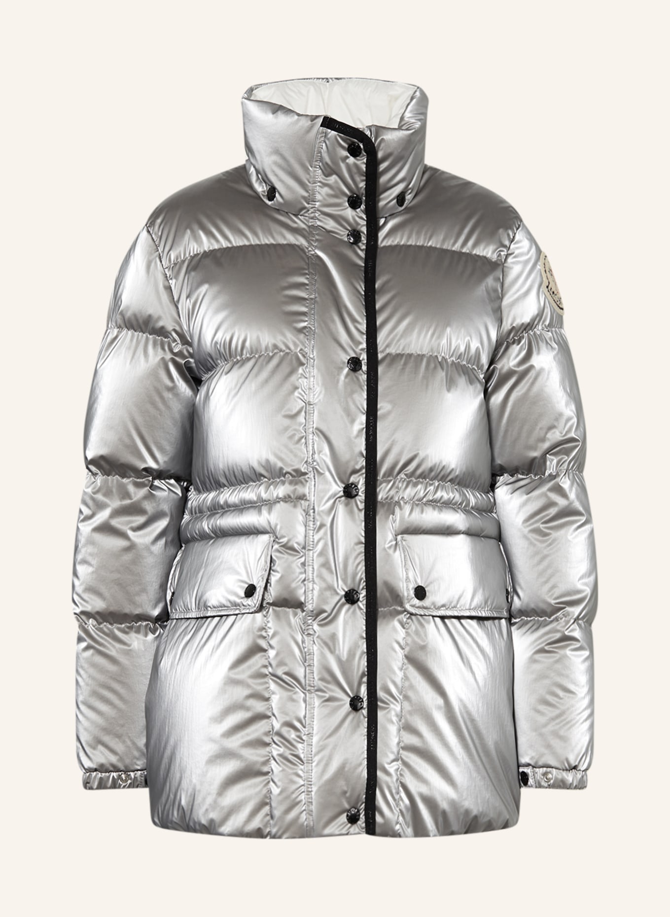 MONCLER Down jacket HERAULT, Color: SILVER (Image 1)