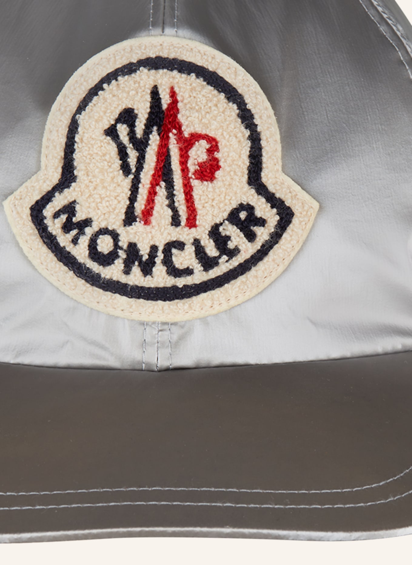 MONCLER Cap, Color: SILVER/ WHITE (Image 4)
