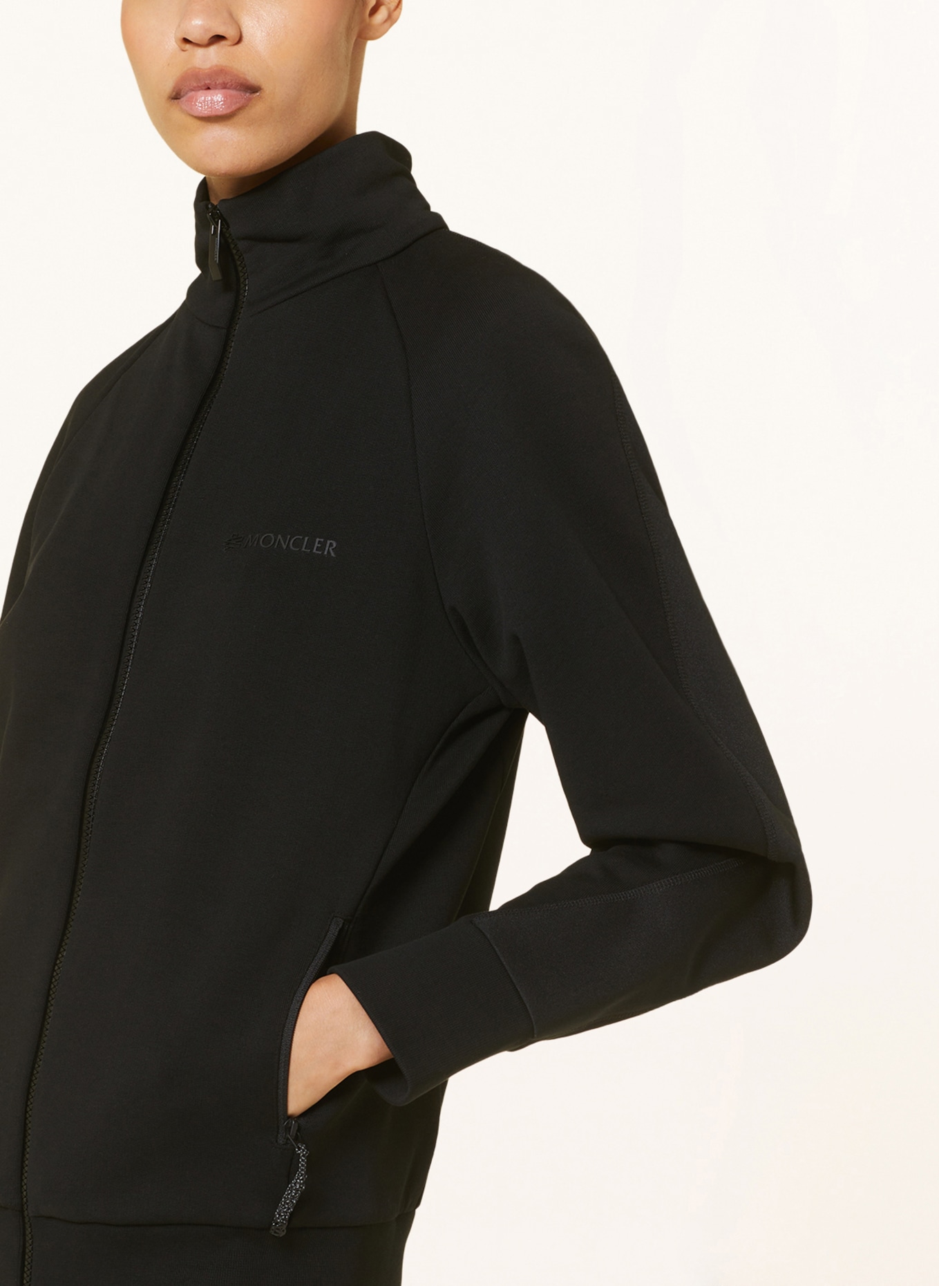 MONCLER Sweat jacket, Color: BLACK (Image 4)