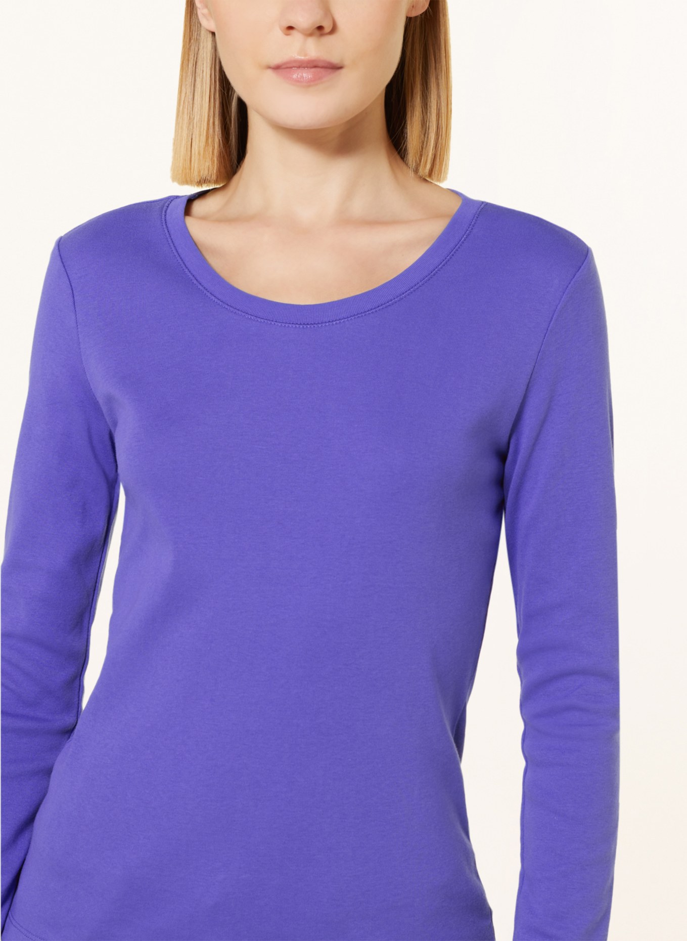 darling harbour Long sleeve shirt, Color: BLUE (Image 4)