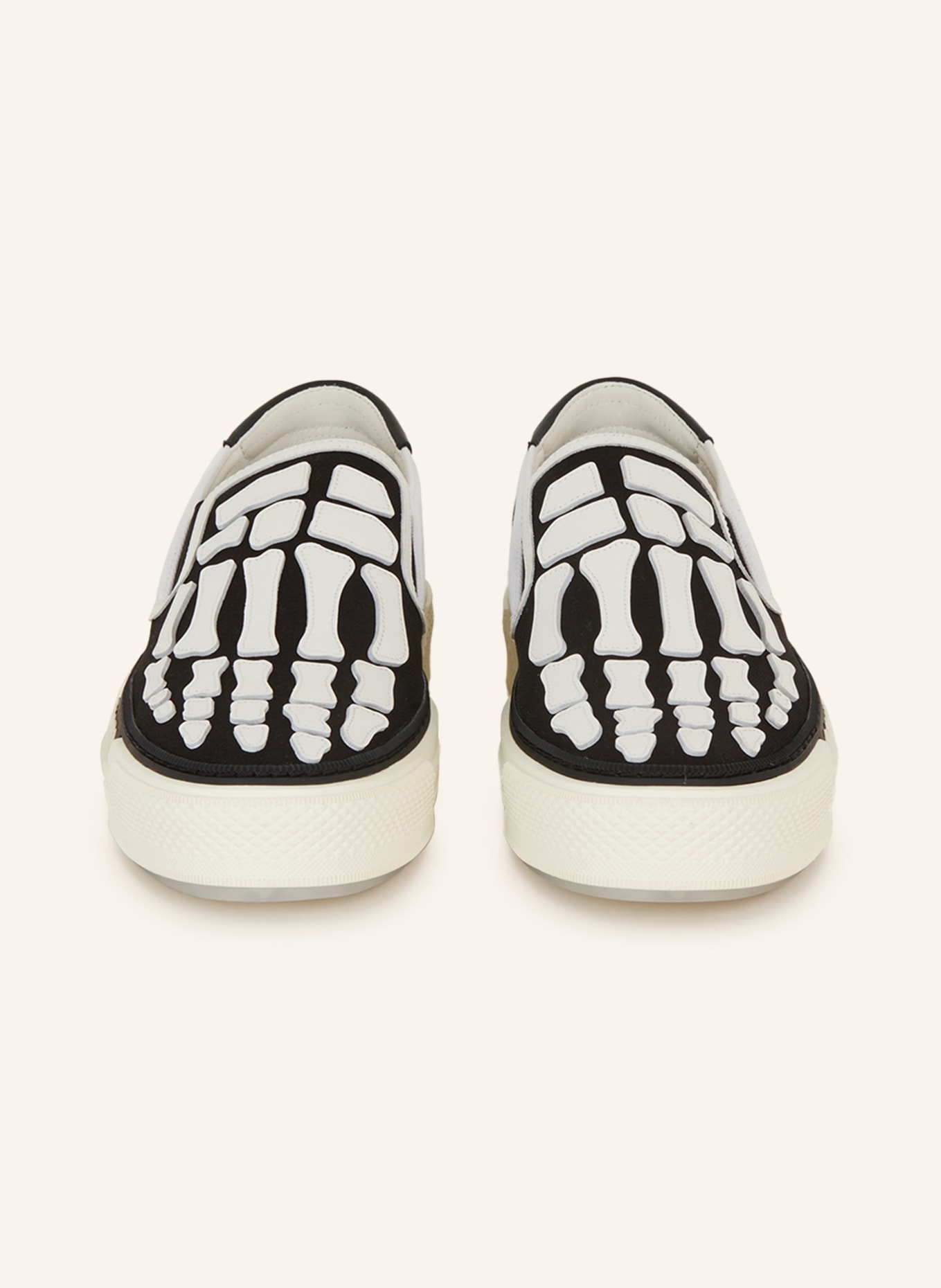 AMIRI Slip-on sneakers SKELETON, Color: WHITE/ BLACK (Image 3)