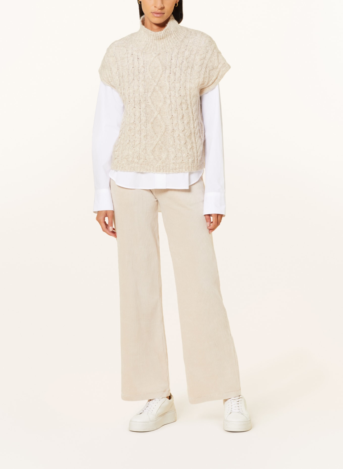 MRS & HUGS Sweater vest, Color: CREAM (Image 2)