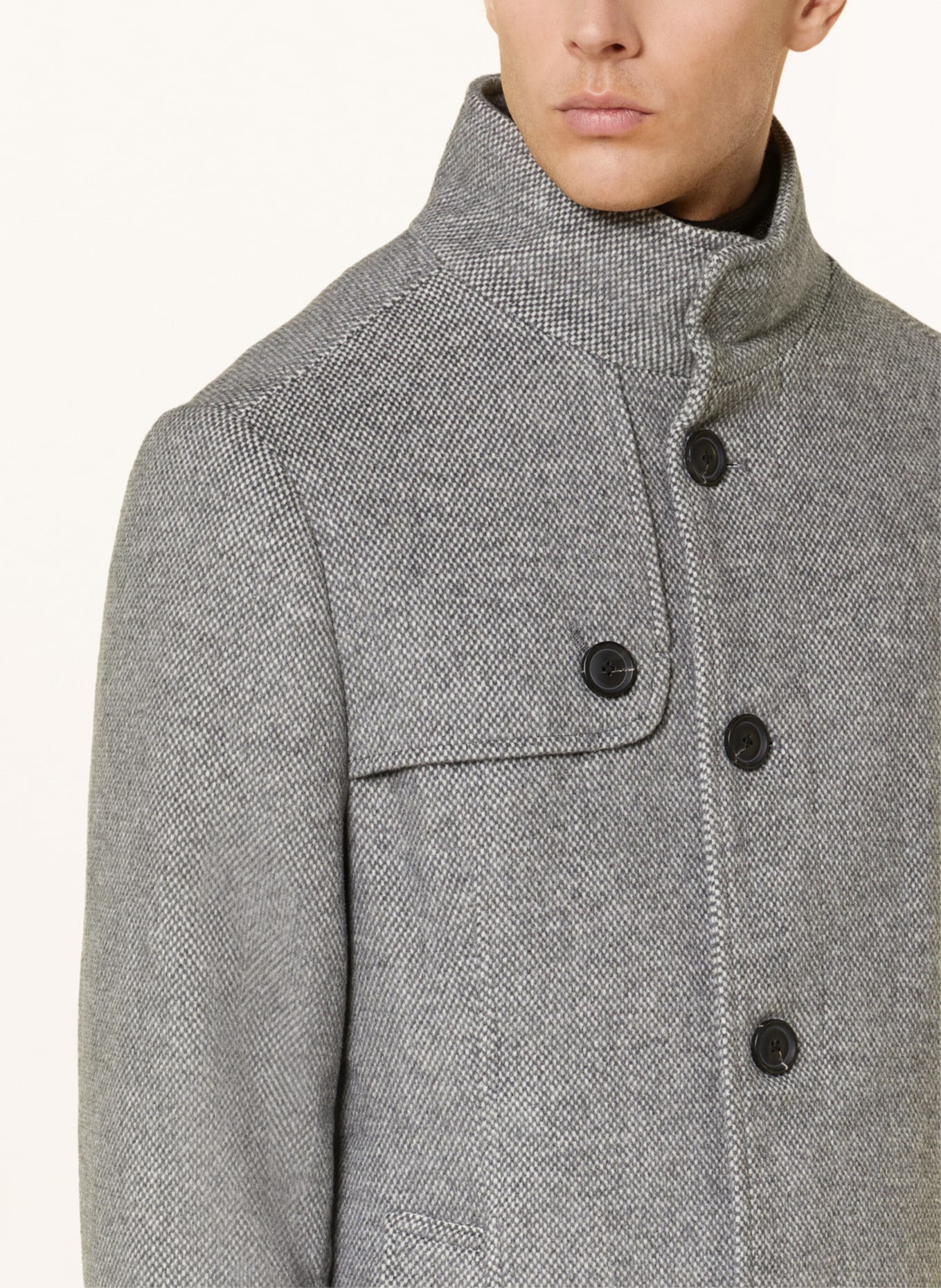 STROKESMAN'S Coat, Color: GRAY (Image 4)