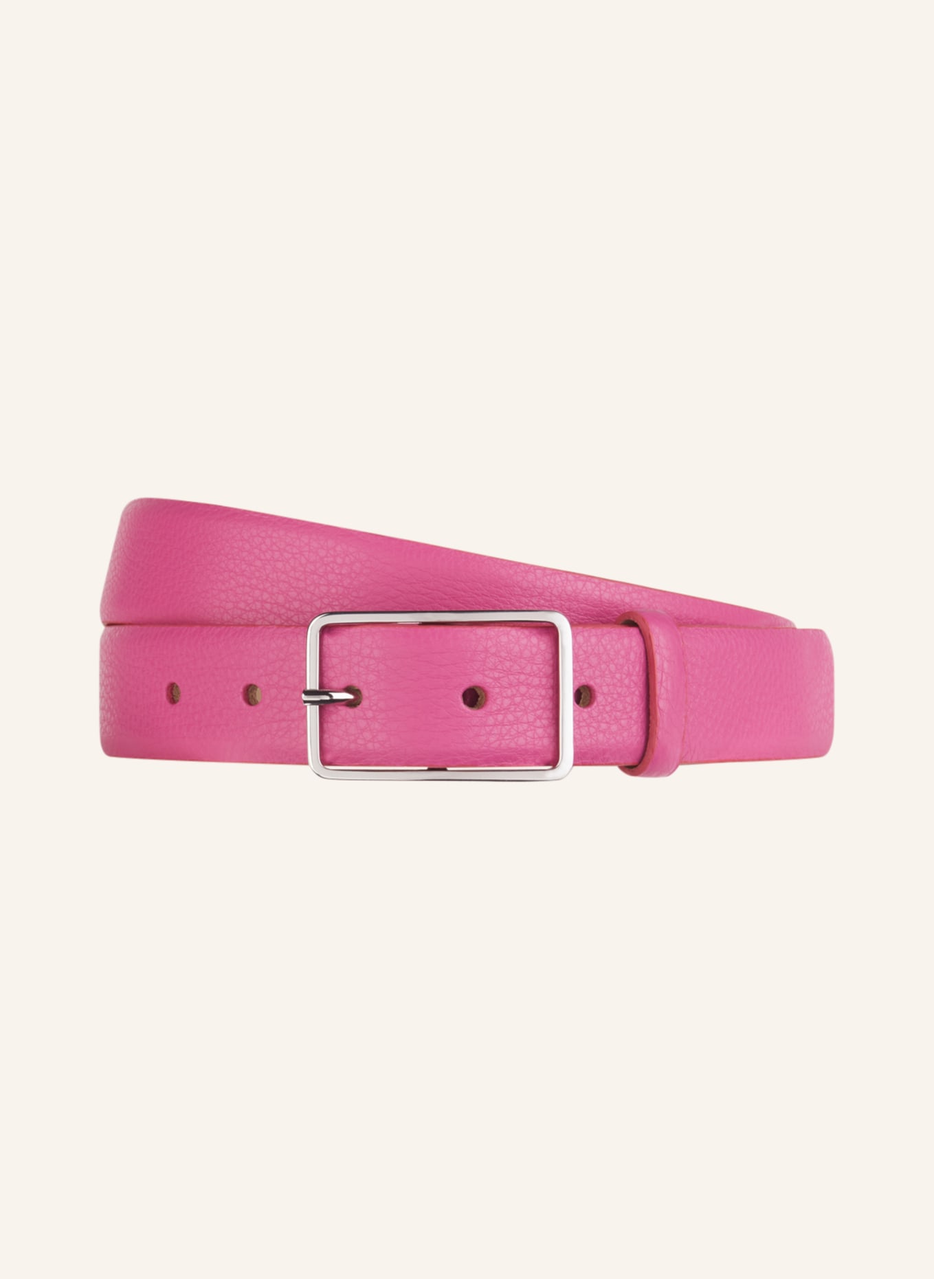 abro Leather belt, Color: PINK (Image 1)