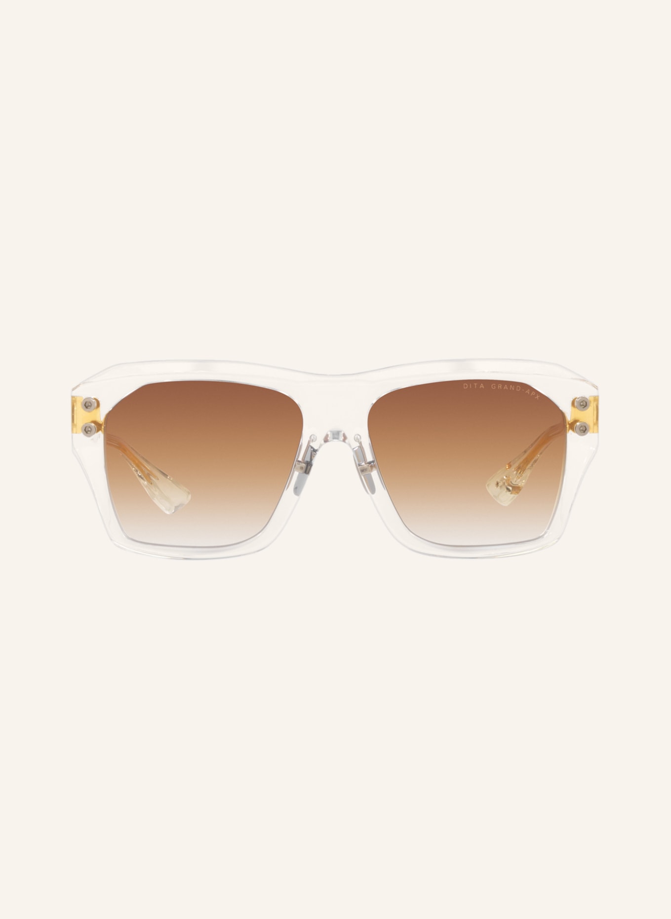 DITA Sunglasses GRAND-APX, Color: 2100D1 - TRANSPARENT/ BROWN GRADIENT (Image 2)