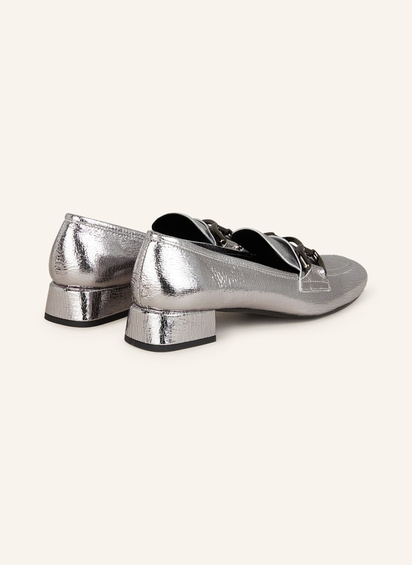 darling harbour Loafers, Color: SILVER (Image 2)