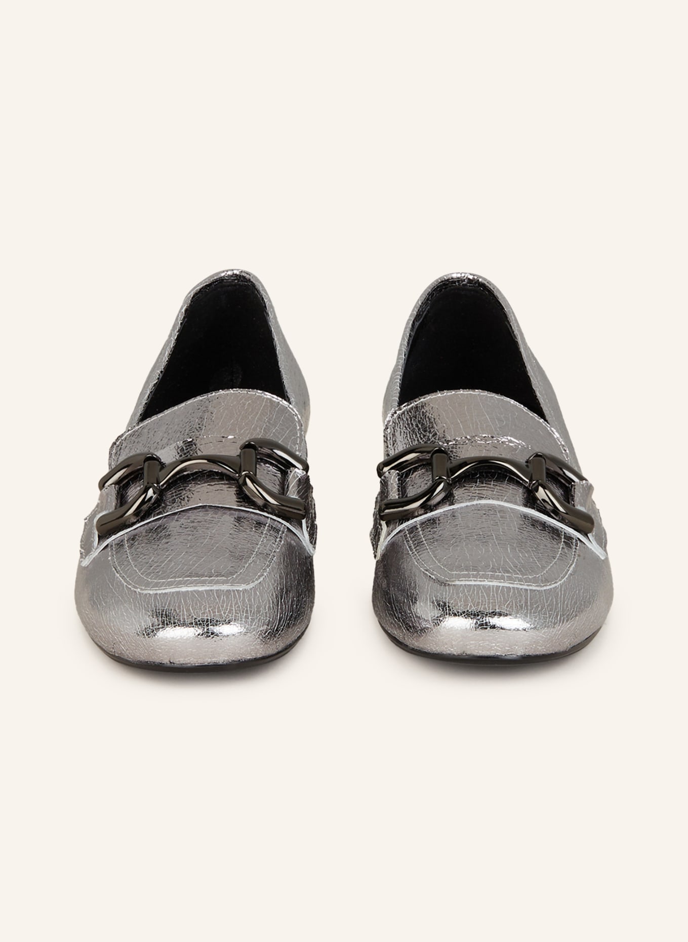 darling harbour Loafers, Color: SILVER (Image 3)