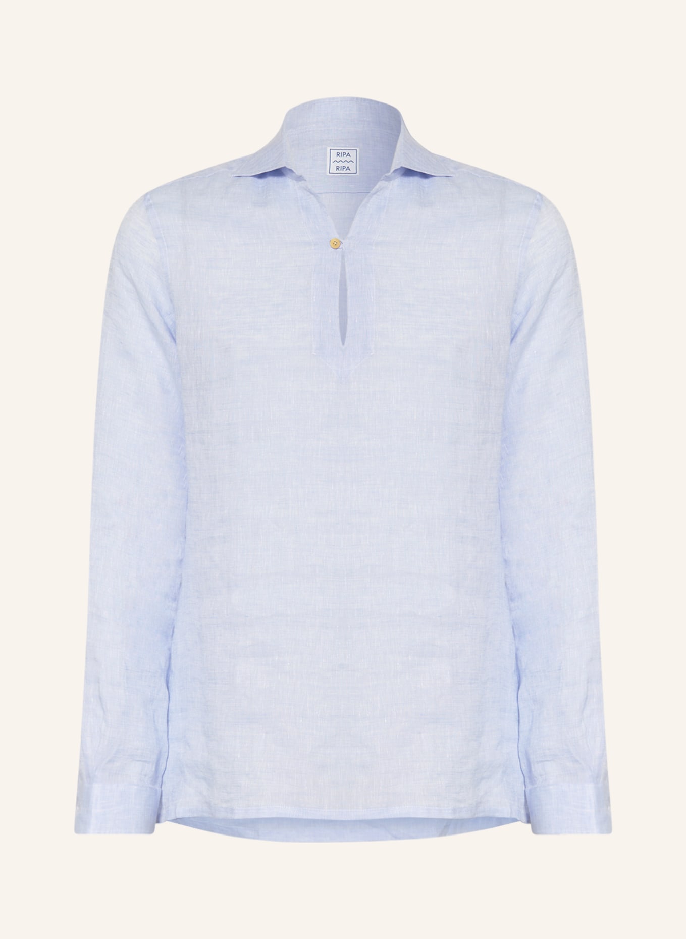 RIPA RIPA Linen shirt regular fit, Color: LIGHT BLUE (Image 1)