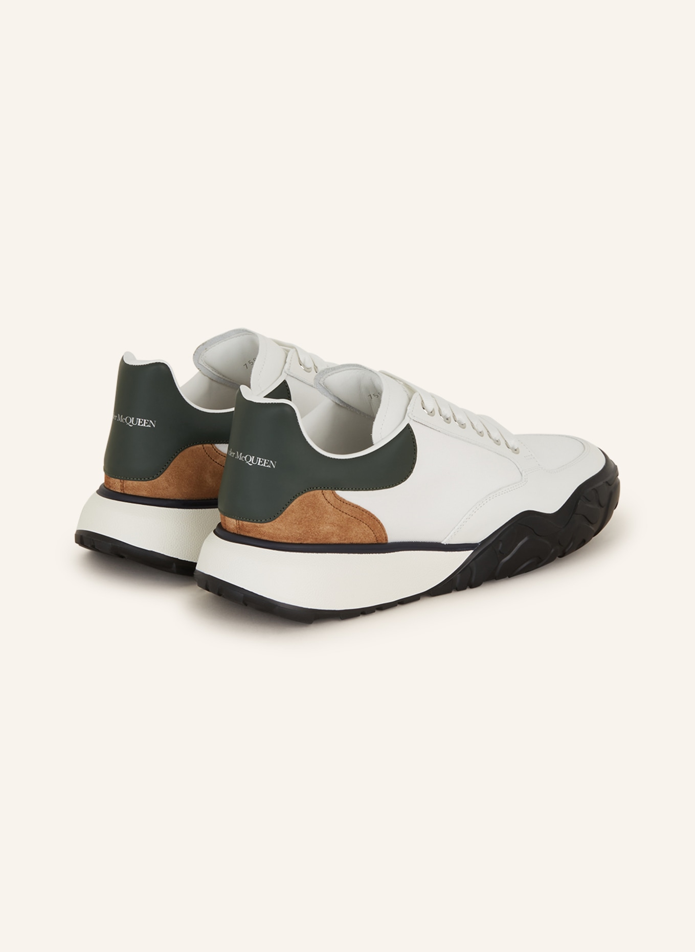 Alexander McQUEEN Sneakers, Color: WHITE/ KHAKI (Image 2)