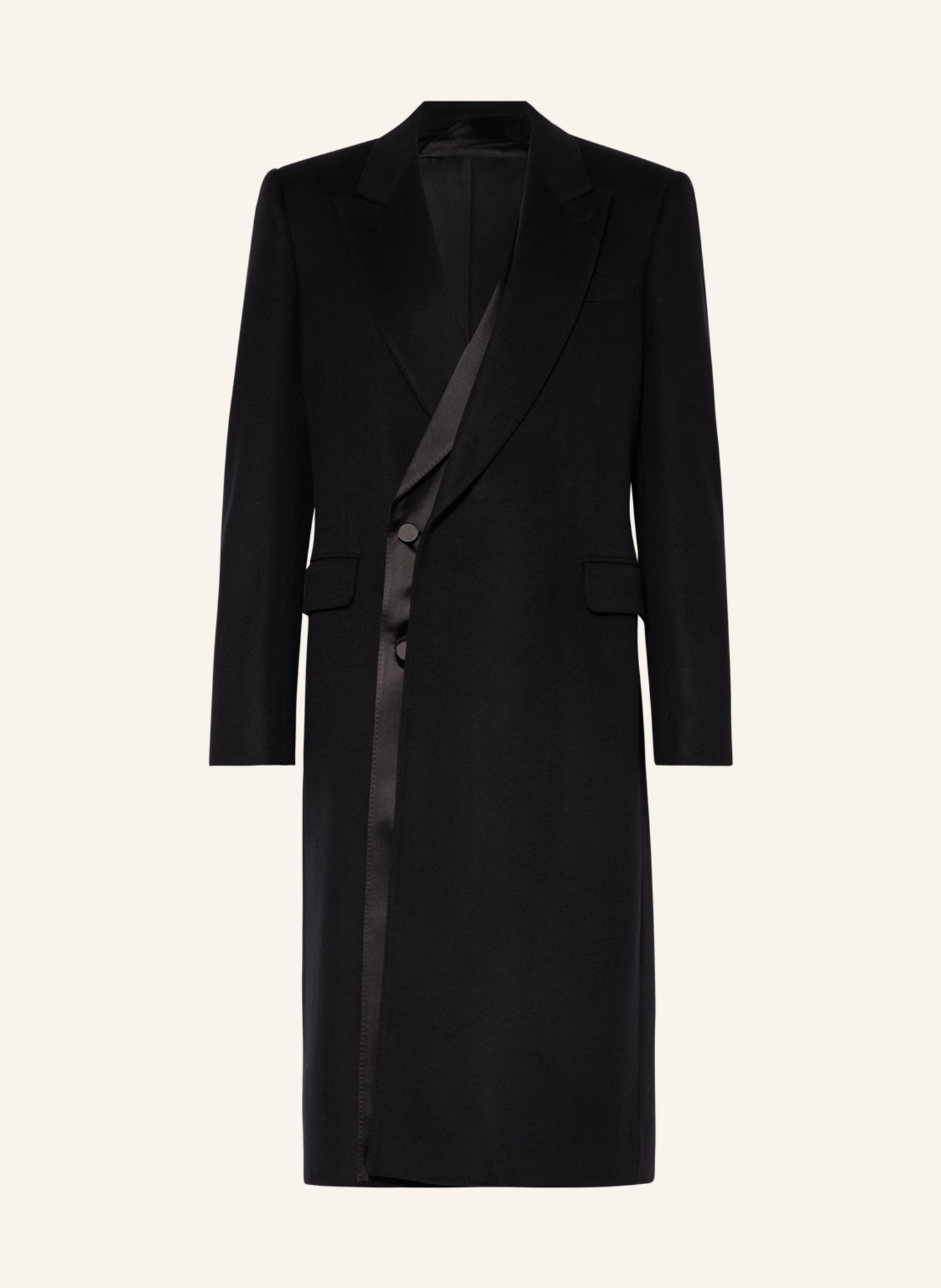Alexander McQUEEN Wool coat, Color: BLACK (Image 1)