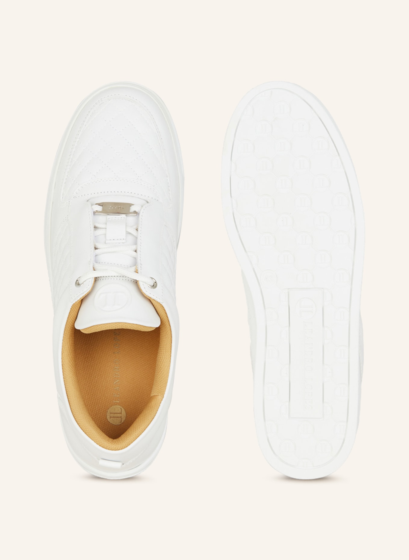 LEANDRO LOPES Sneakers FAISCA, Color: WHITE (Image 5)