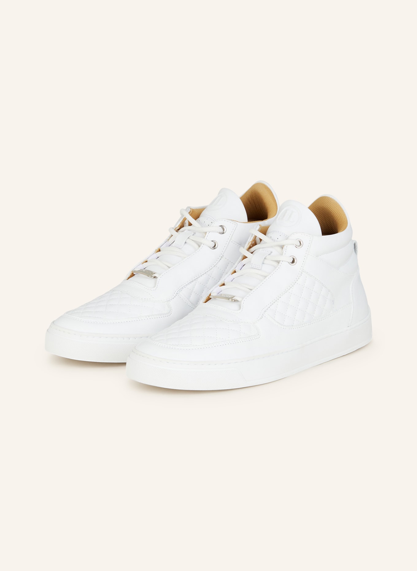 LEANDRO LOPES High-top sneakers FAISCA, Color: WHITE (Image 1)