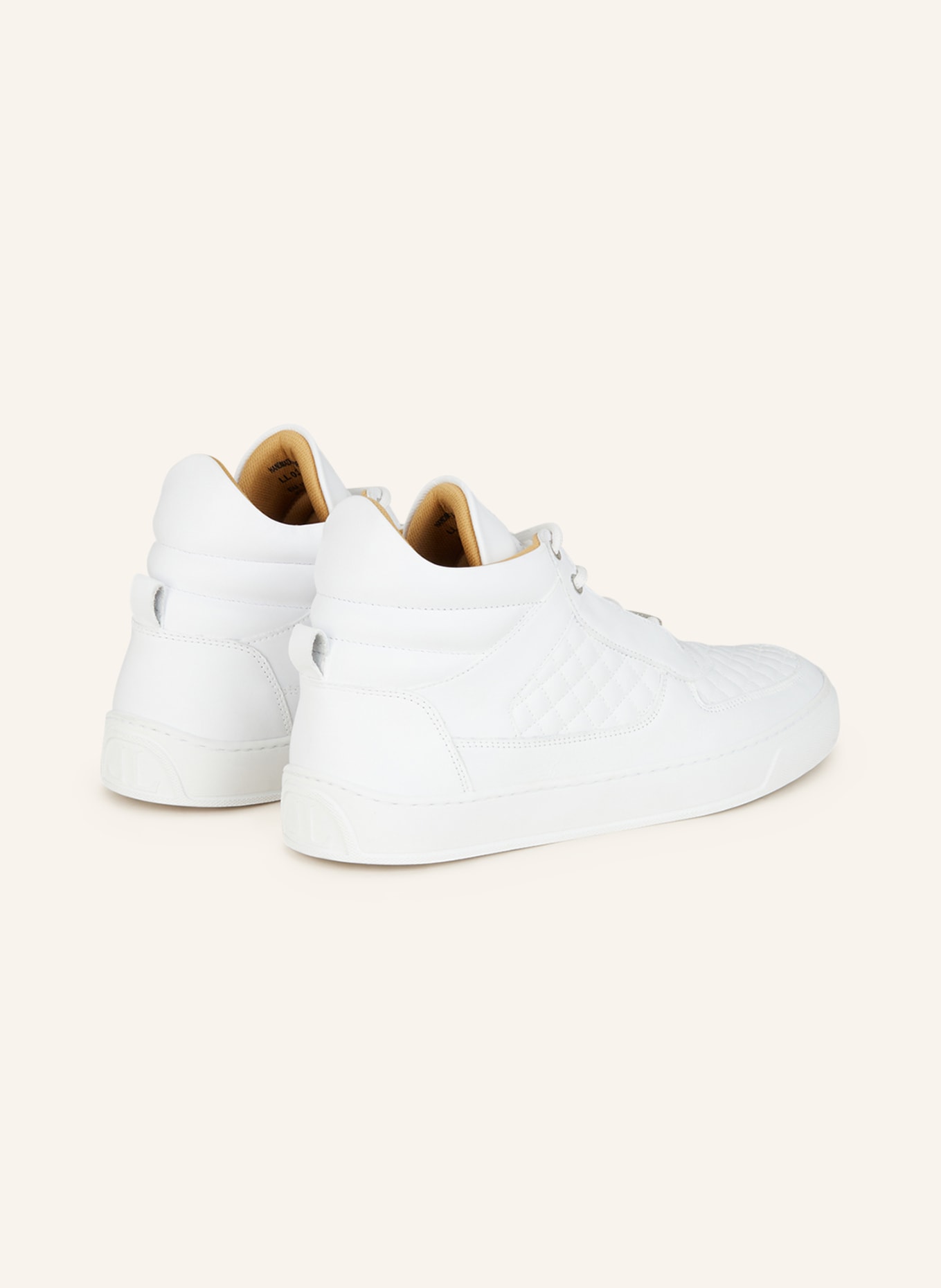 LEANDRO LOPES High-top sneakers FAISCA, Color: WHITE (Image 2)