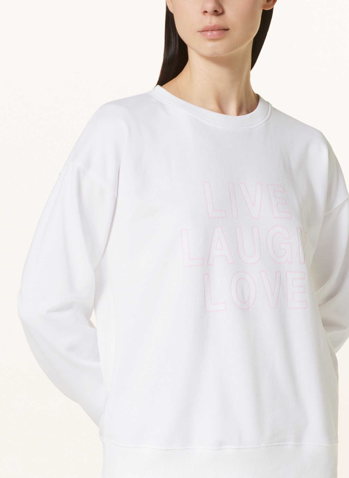 Juvia Sweatshirt EMMY, Color: WHITE (Image 4)