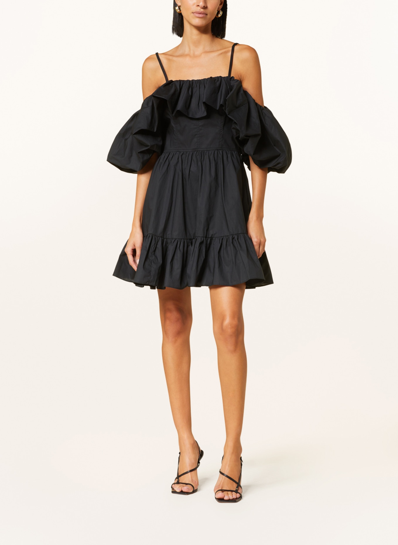 ULLA JOHNSON Dress LILA, Color: BLACK (Image 2)