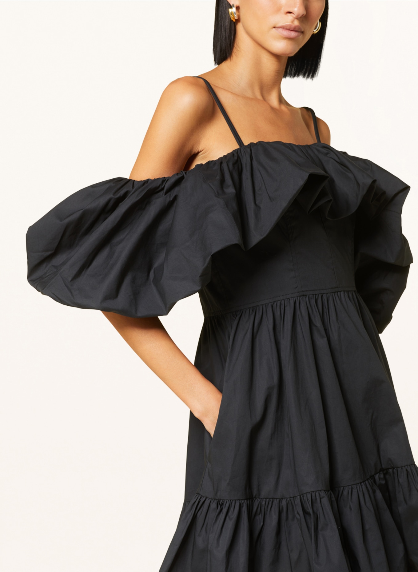 ULLA JOHNSON Dress LILA, Color: BLACK (Image 4)