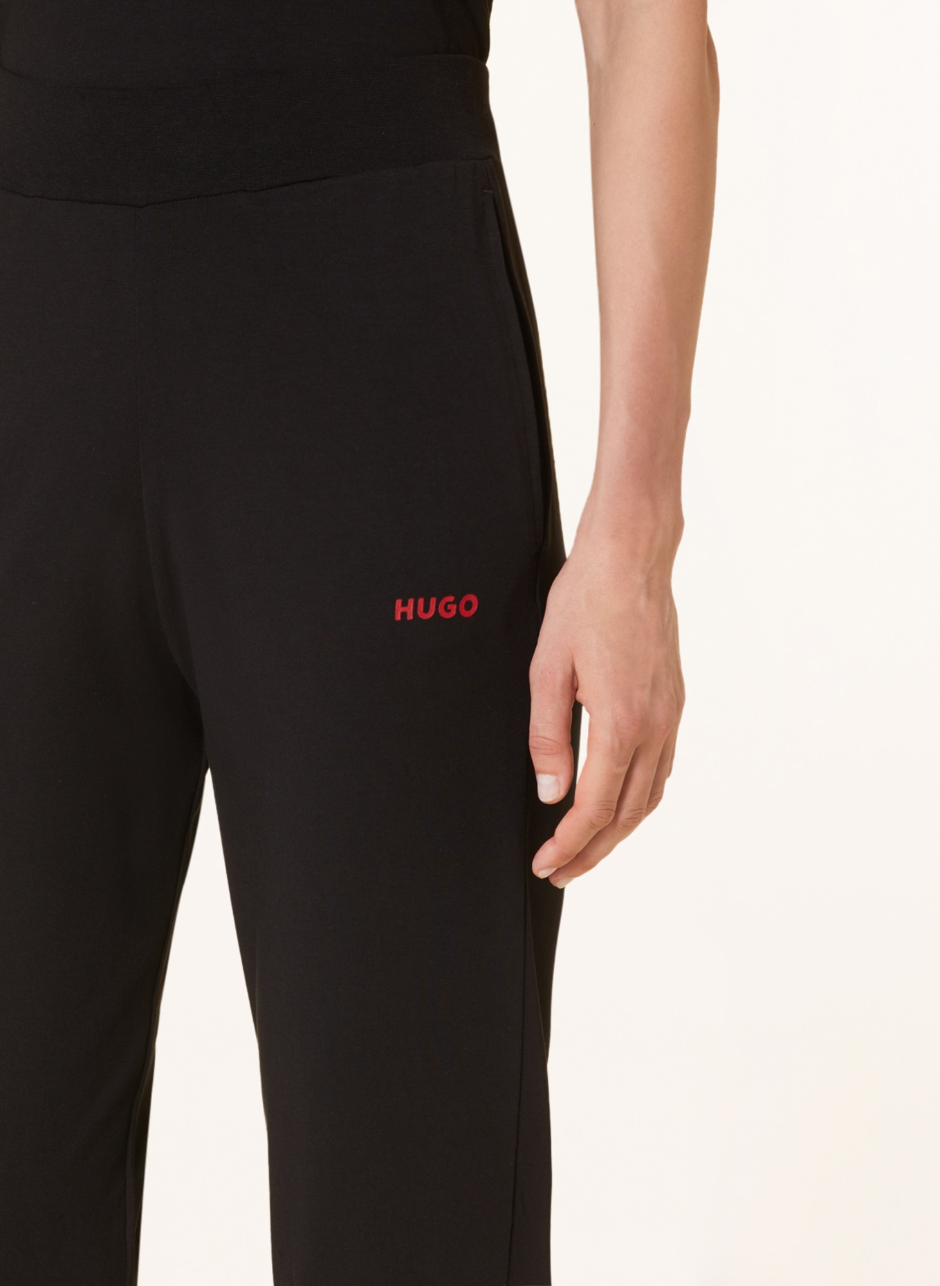HUGO Lounge pants SHUFFLE, Color: BLACK (Image 5)