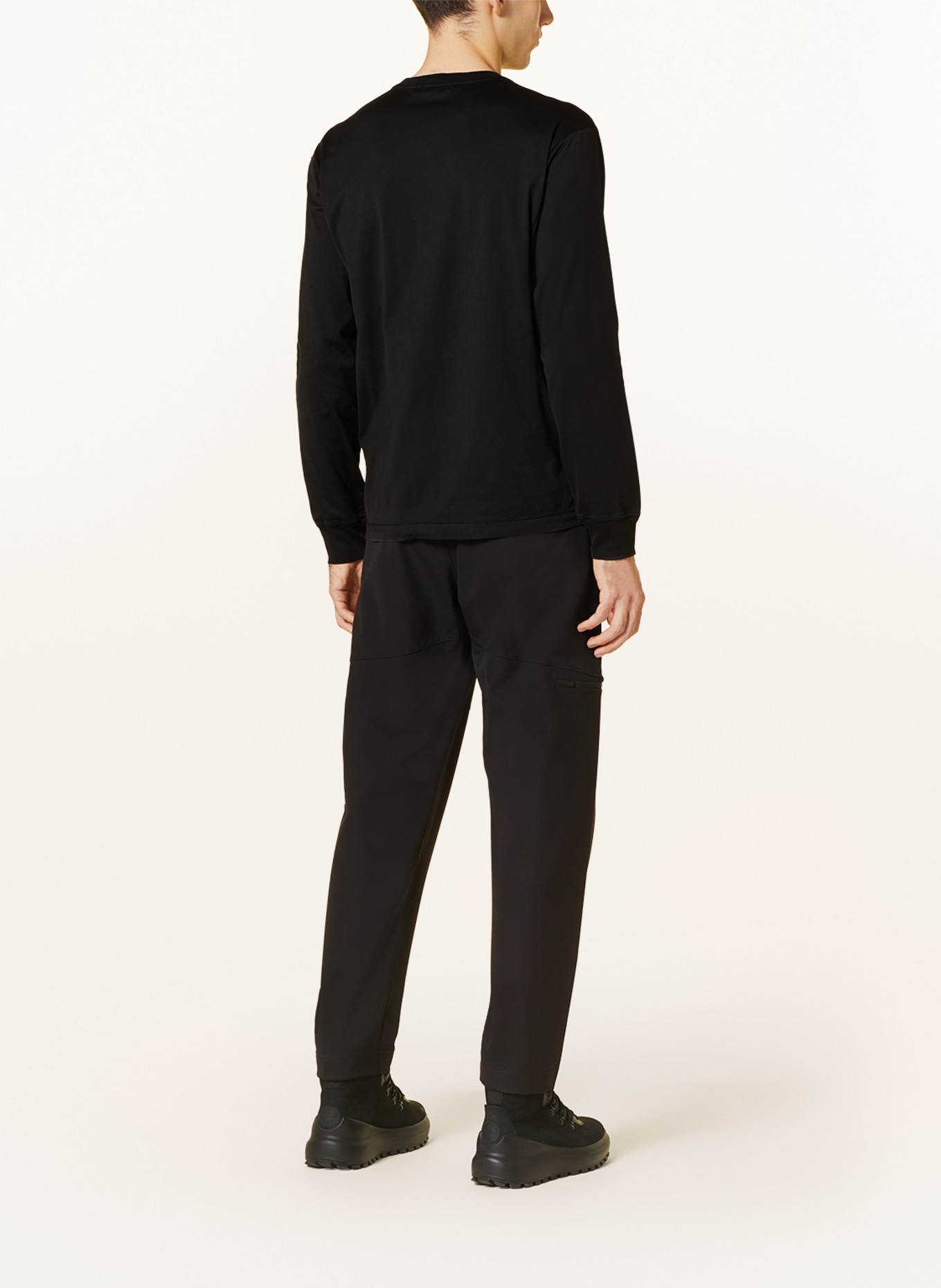 STONE ISLAND Long sleeve shirt, Color: BLACK (Image 3)