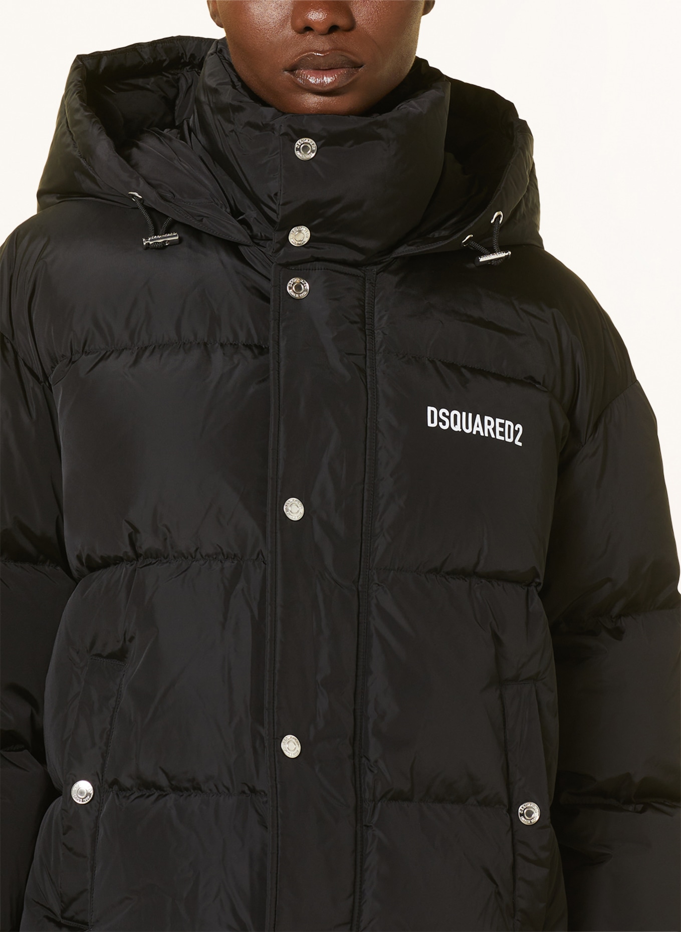 DSQUARED2 Down jacket, Color: BLACK (Image 5)