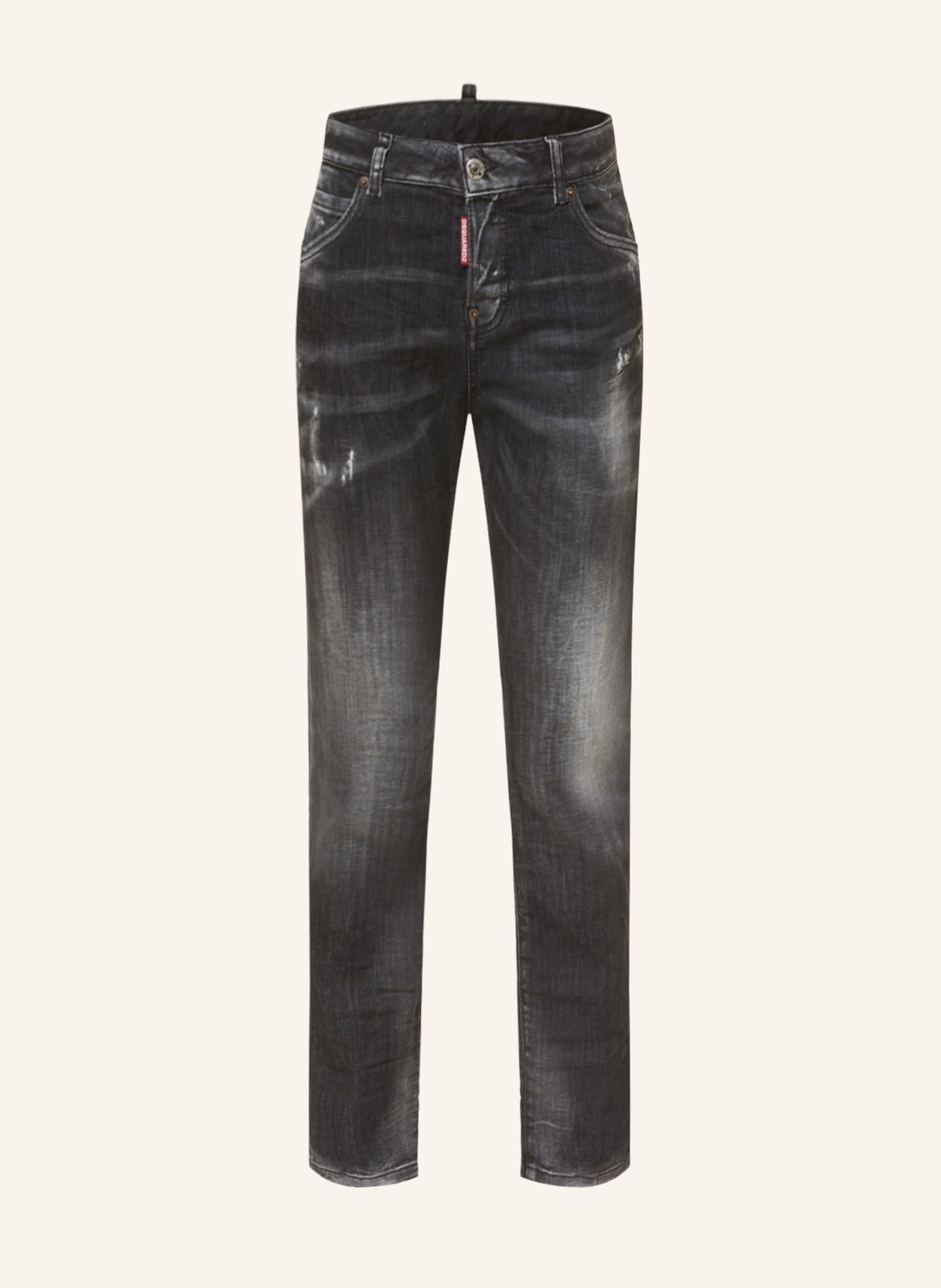 DSQUARED2 7/8 jeans COOL GIRL, Color: BLACK (Image 1)