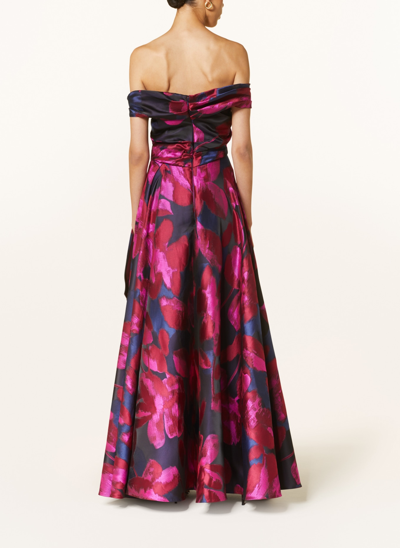 TALBOT RUNHOF Evening dress, Color: RED/ PINK/ DARK BLUE (Image 3)