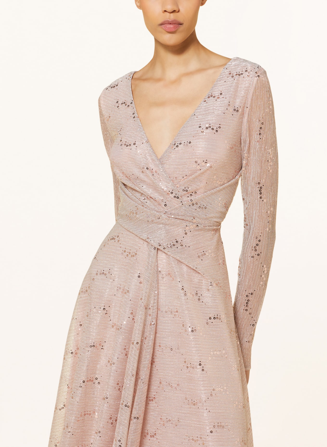 TALBOT RUNHOF Cocktail dress with sequins, Color: ROSE (Image 4)