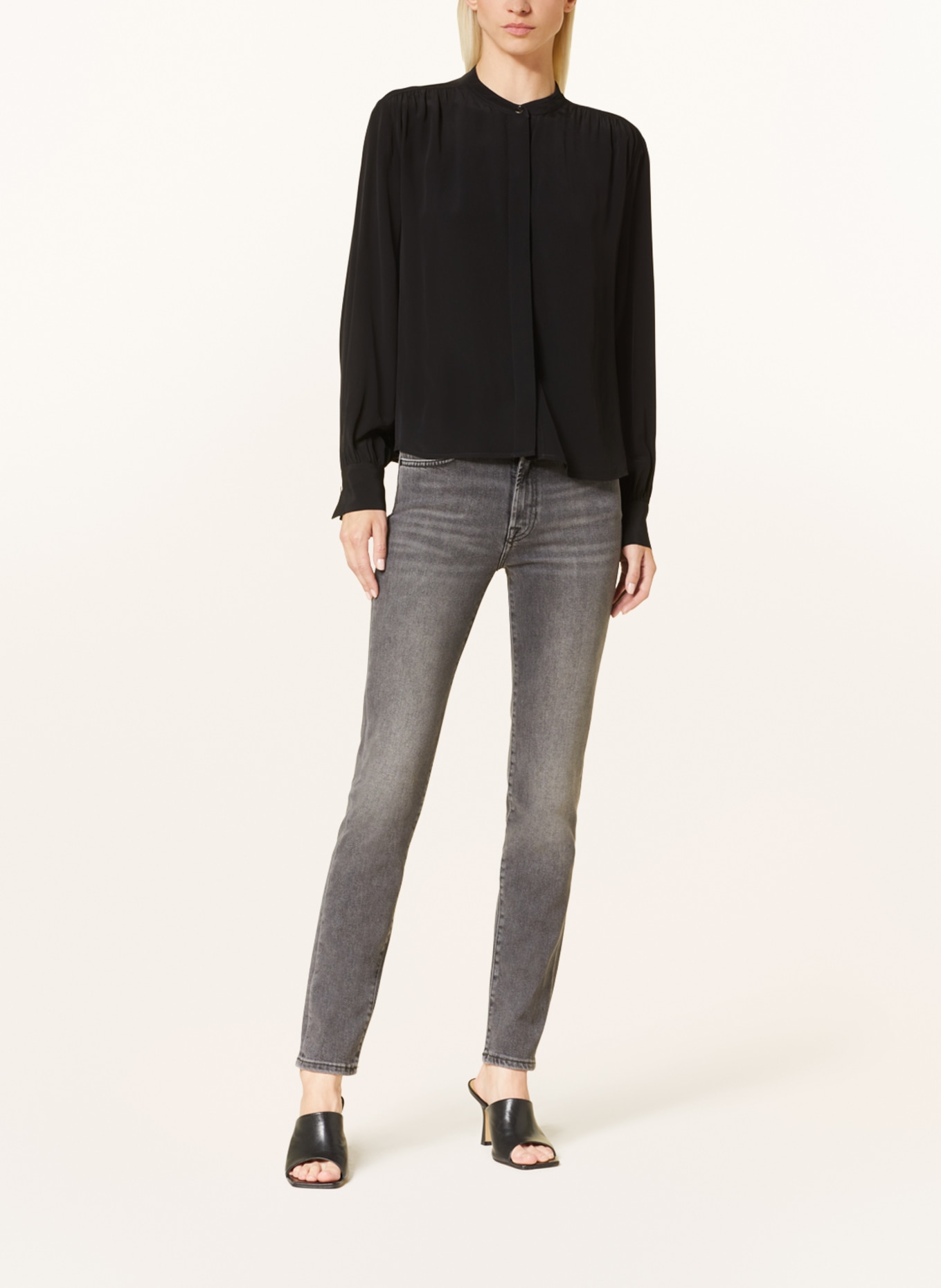 7 for all mankind Jeans ROXANNE, Color: DARK GRAY (Image 2)