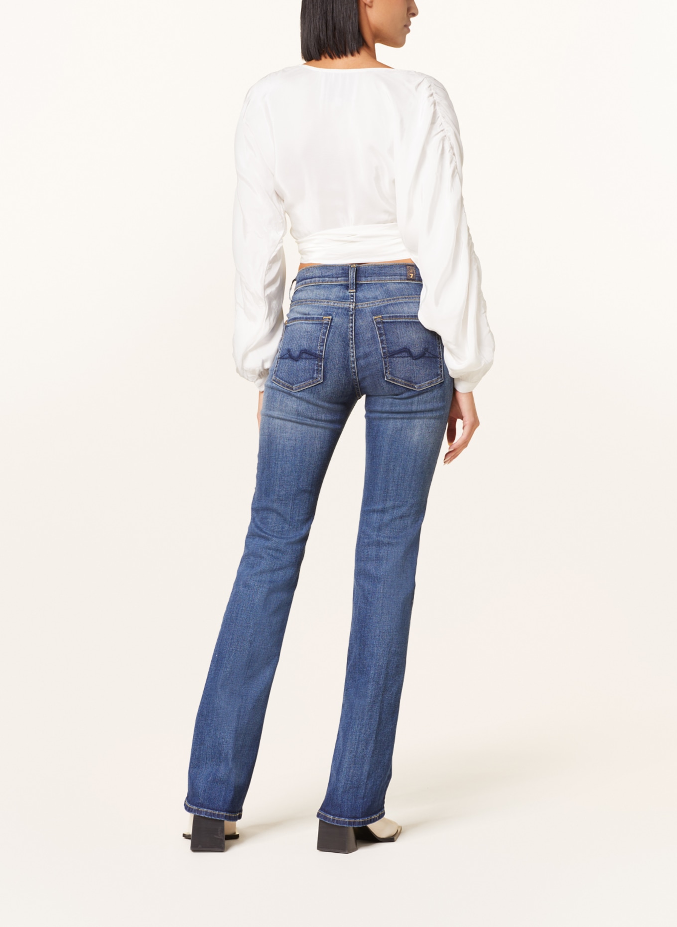 7 for all mankind Bootcut jeans NOLITA, Color: ND DARK BLUE (Image 3)