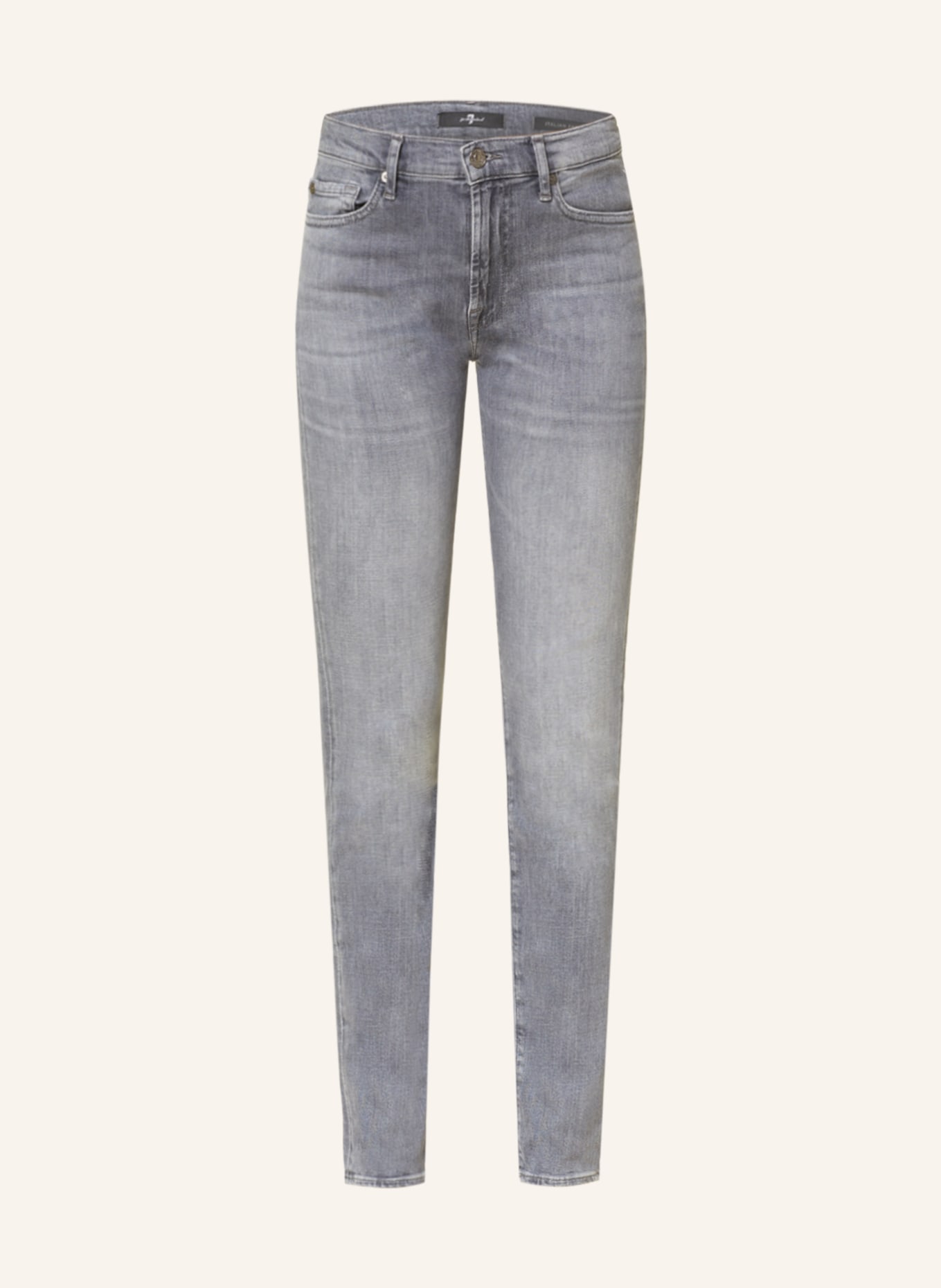 7 for all mankind Skinny jeans SLIM ILLUSION, Color: GRAY (Image 1)