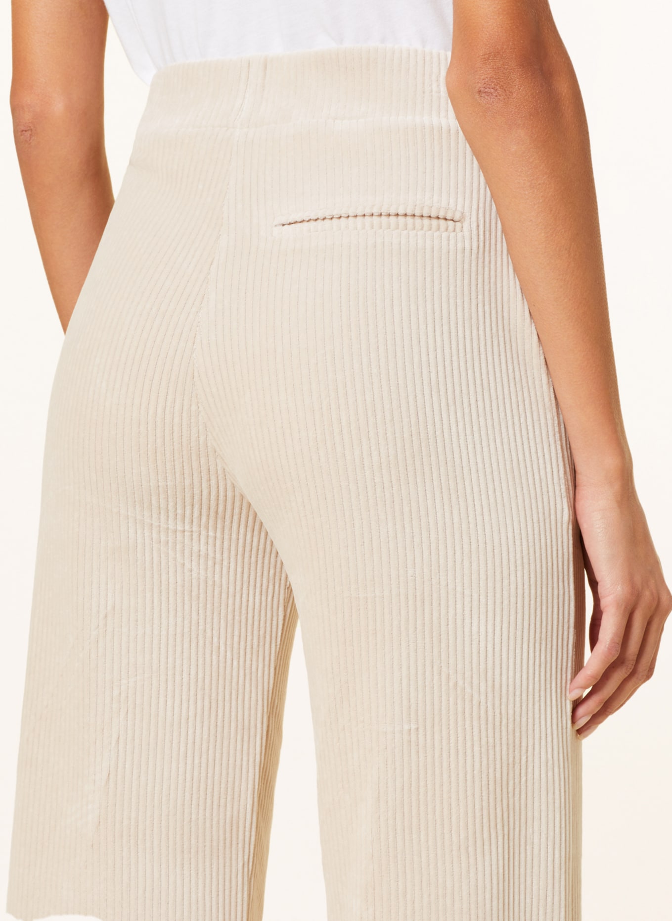 MRS & HUGS Spodnie sztruksowe, Kolor: KREMOWY (Obrazek 5)