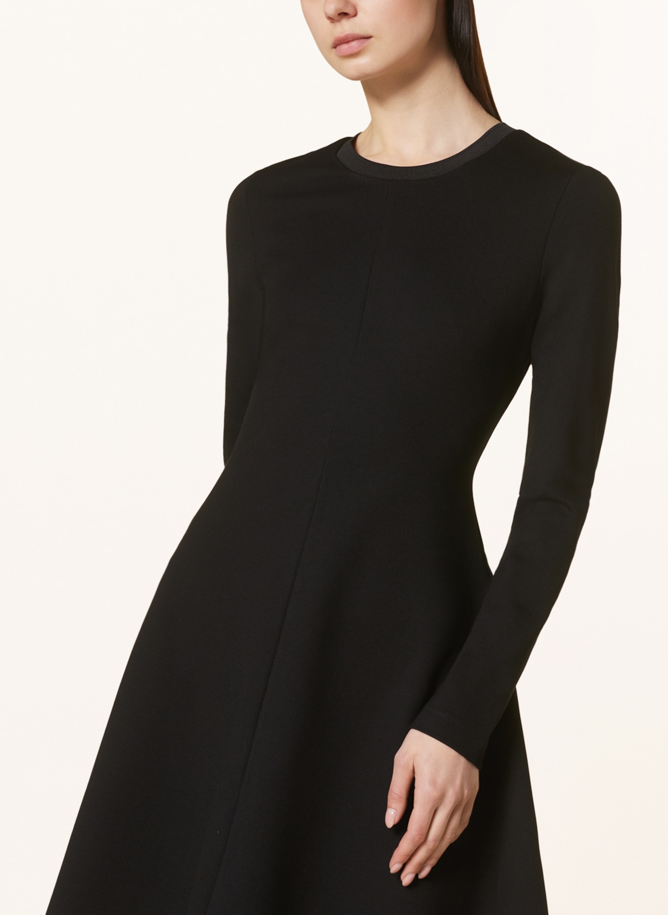 MRS & HUGS Jersey dress, Color: BLACK (Image 4)