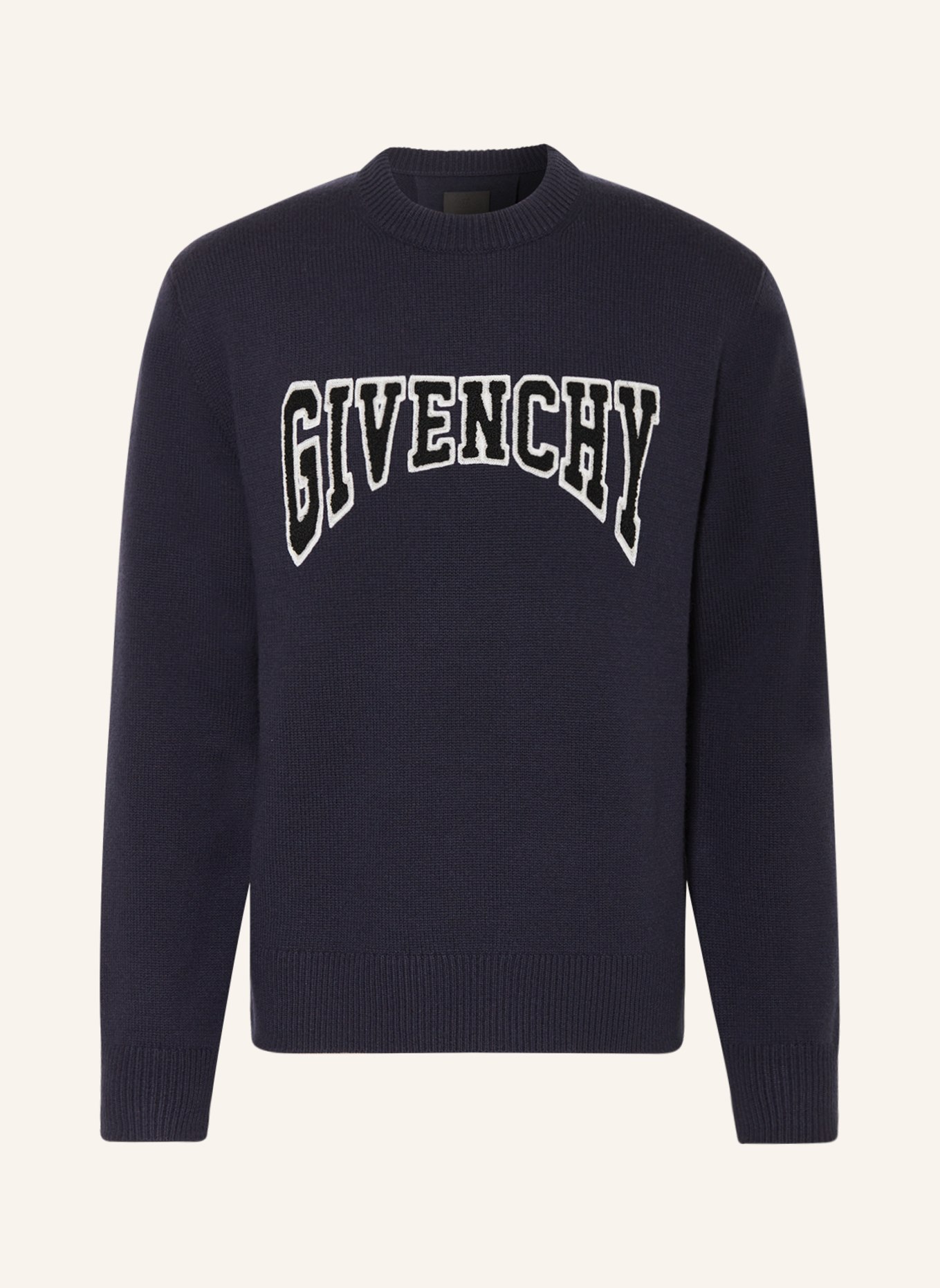 GIVENCHY Pullover mit Cashmere, Farbe: DUNKELBLAU (Bild 1)
