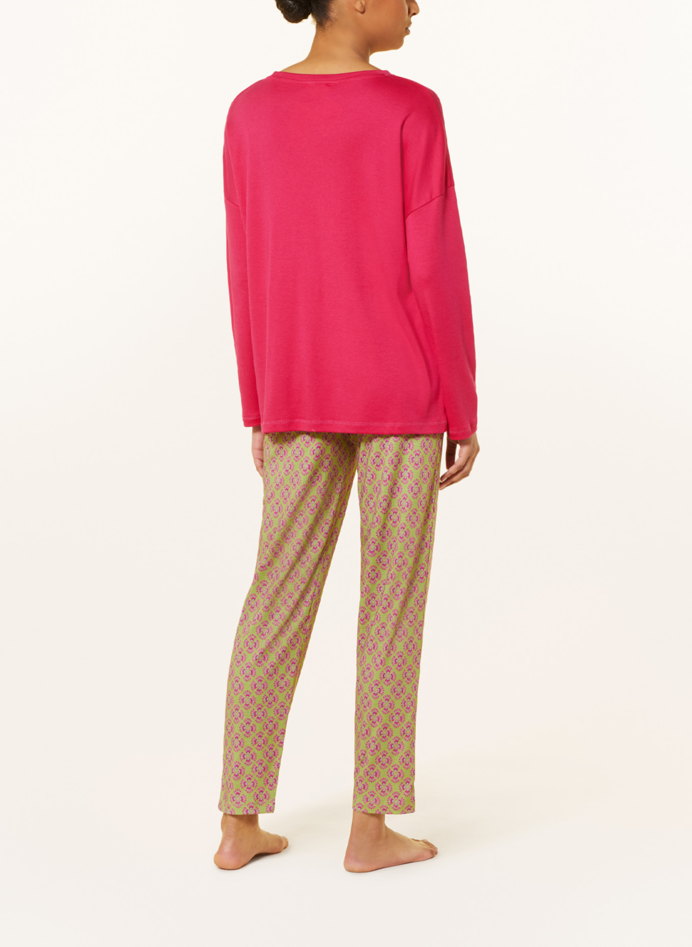 darling harbour Pajama shirt, Color: PINK (Image 3)
