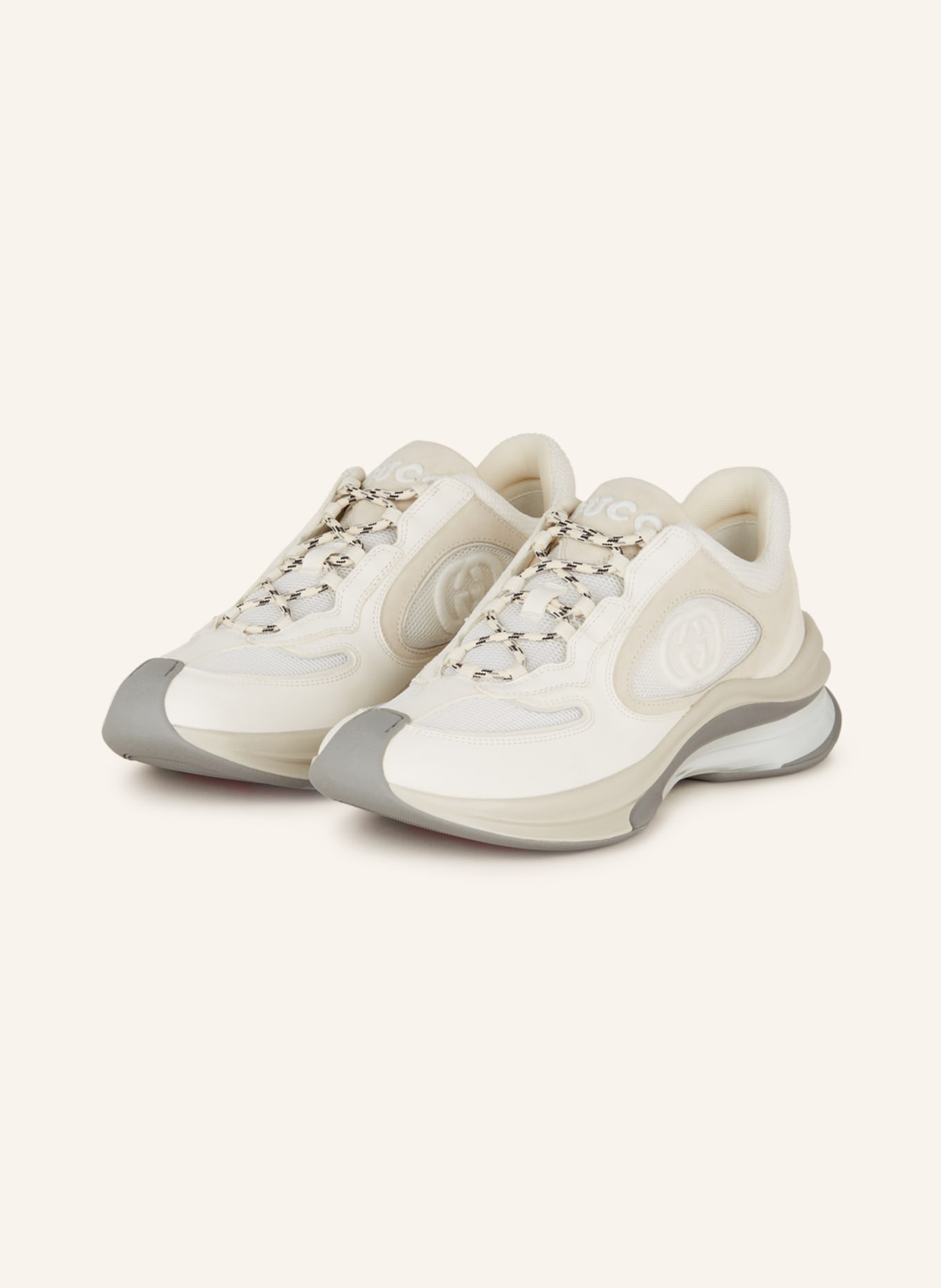 GUCCI Sneakers, Color: 9144 OF.WH/GR.WH/M.M/M.W/ (Image 1)