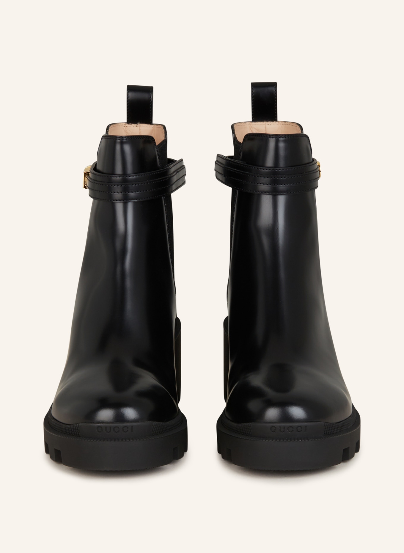 GUCCI Chelsea-Boots, Farbe: 1000 BLACK/BLACK (Bild 3)
