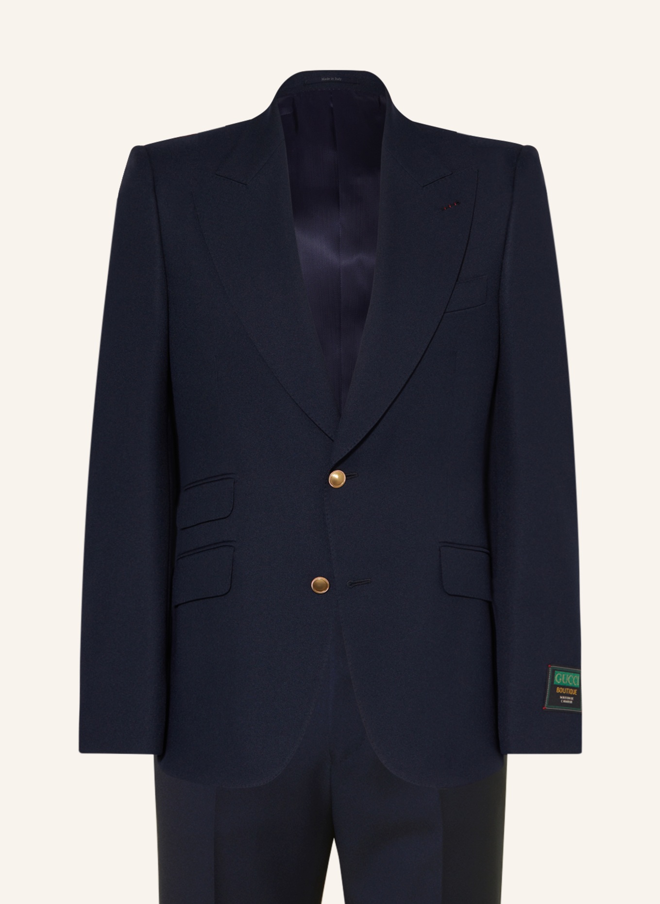 GUCCI Suit Extra slim fit, Color: 4588 DARK NAVY (Image 1)