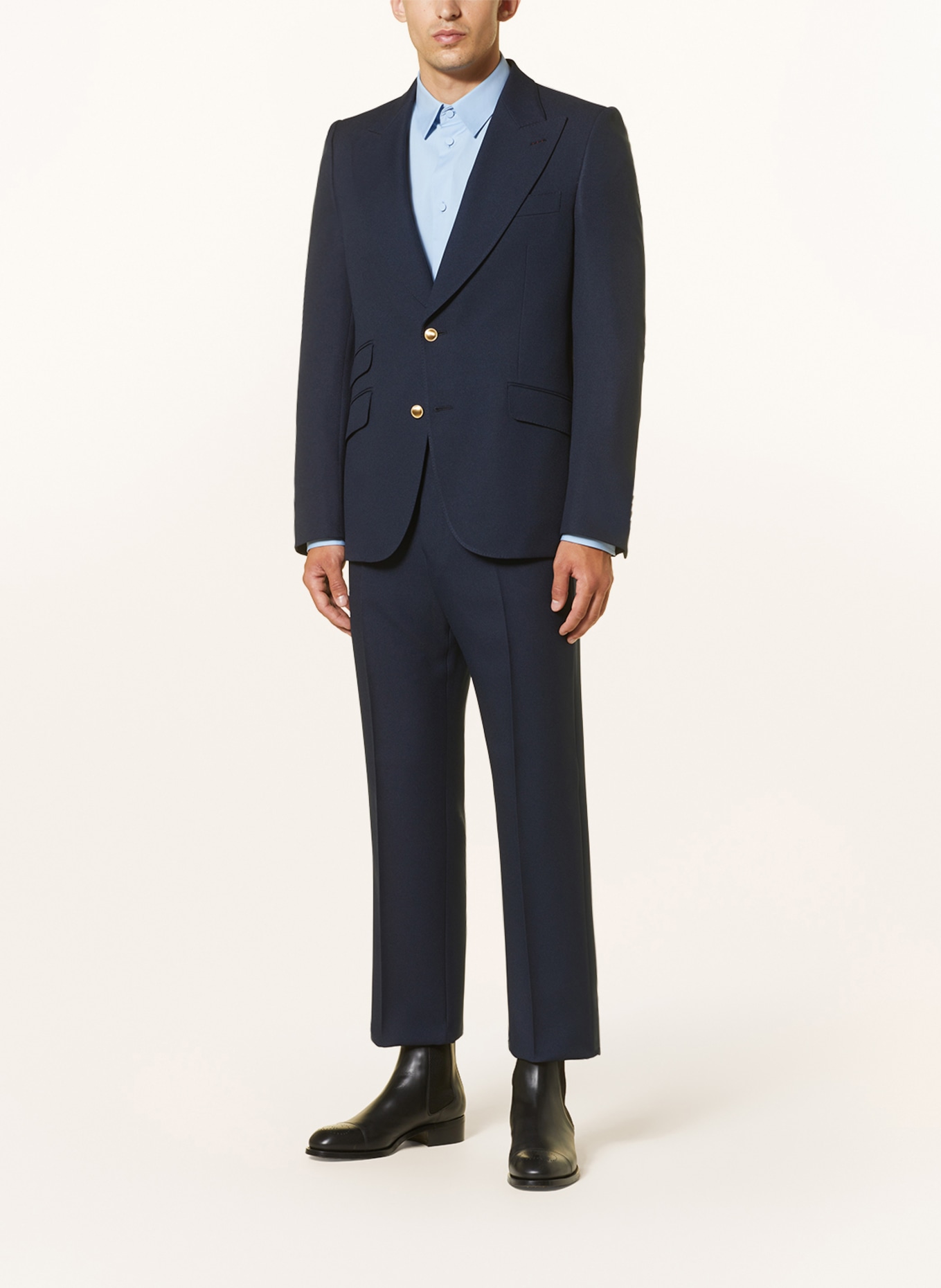 GUCCI Suit Extra slim fit, Color: 4588 DARK NAVY (Image 2)