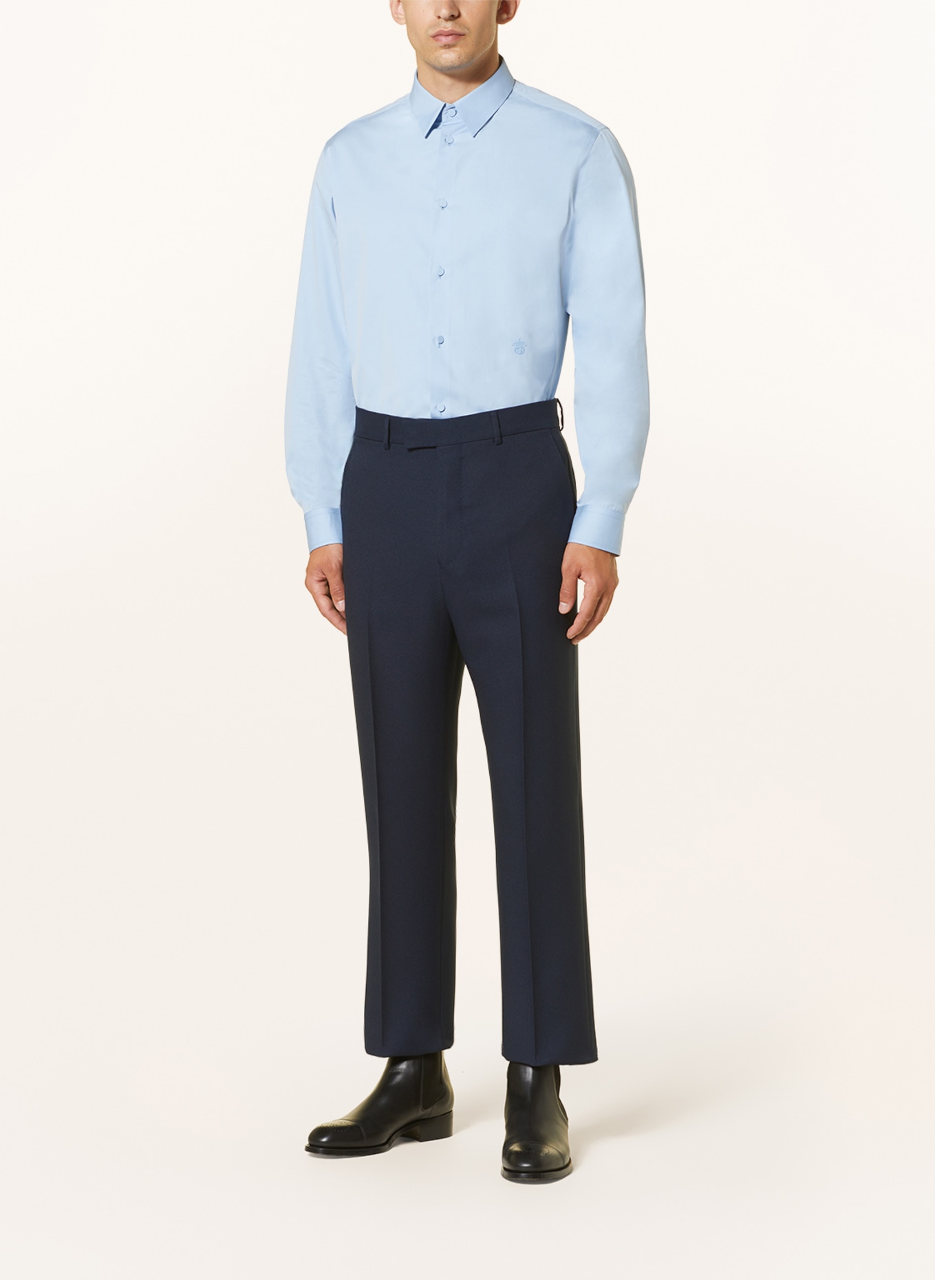 GUCCI Suit Extra slim fit, Color: 4588 DARK NAVY (Image 4)