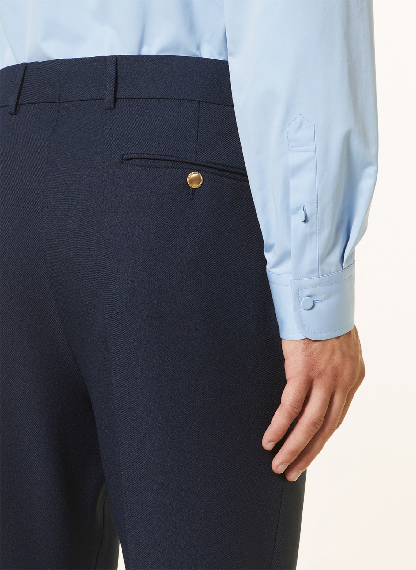 GUCCI Suit Extra slim fit, Color: 4588 DARK NAVY (Image 5)