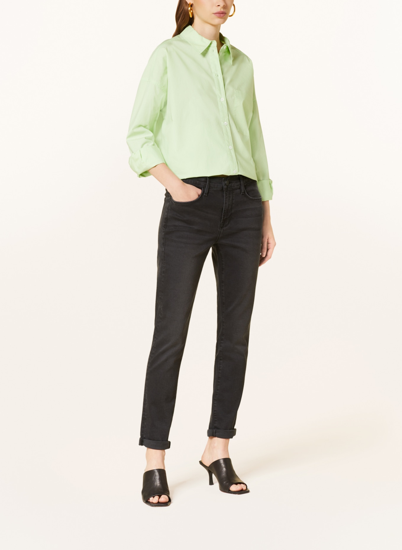 FRAME Skinny Jeans LE GARCON, Farbe: KRRY KERRY (Bild 2)
