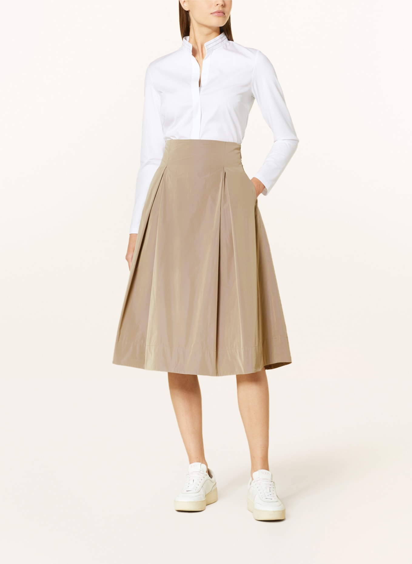 PESERICO Skirt, Color: TAUPE (Image 2)