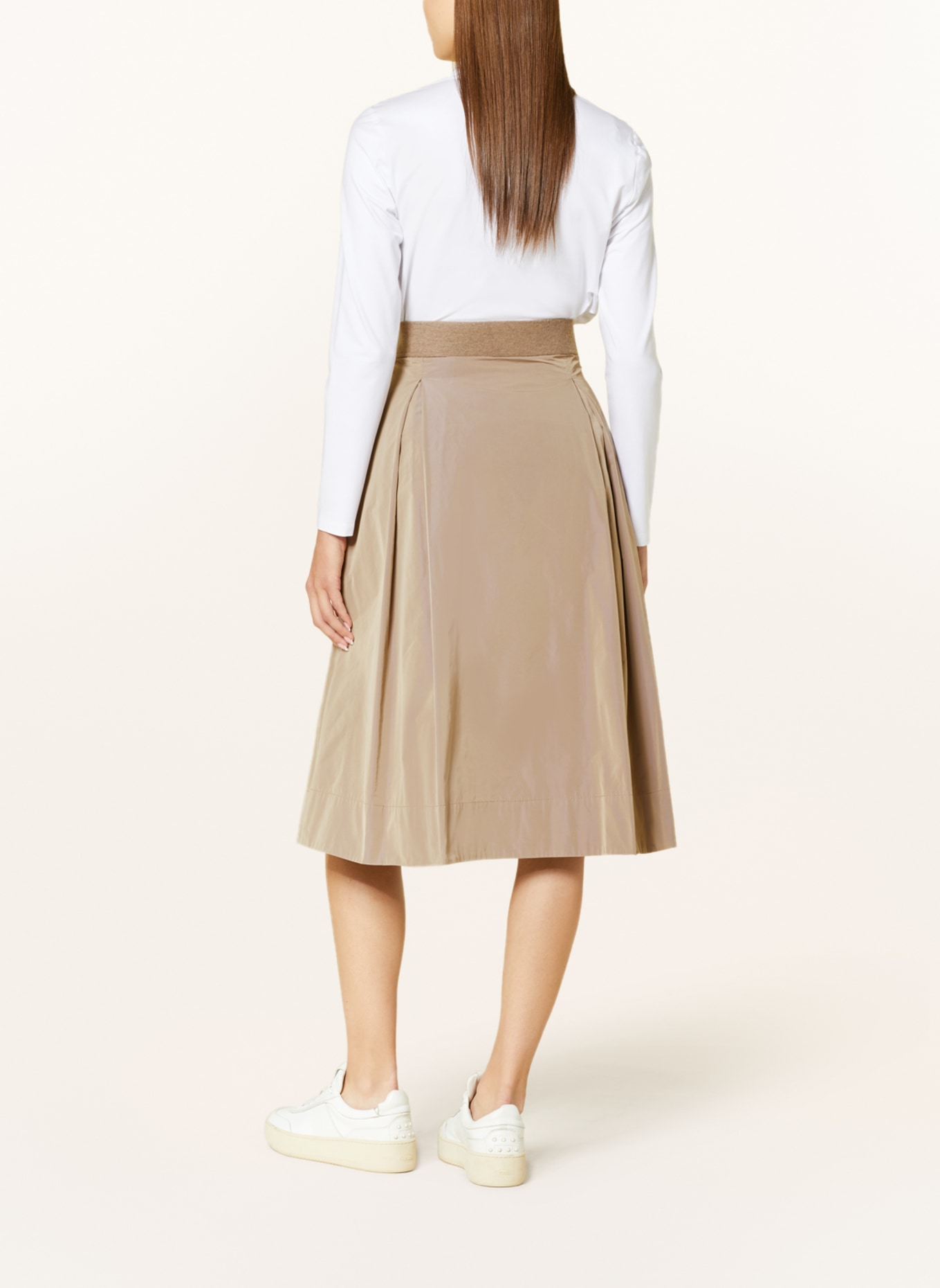 PESERICO Skirt, Color: TAUPE (Image 3)