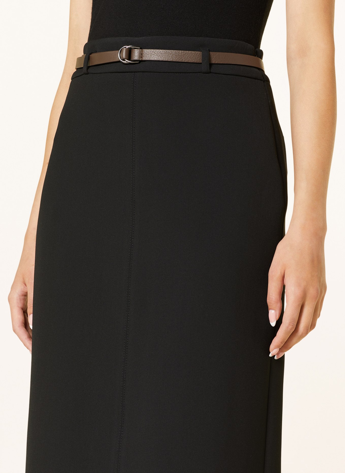 PESERICO Skirt, Color: BLACK (Image 4)