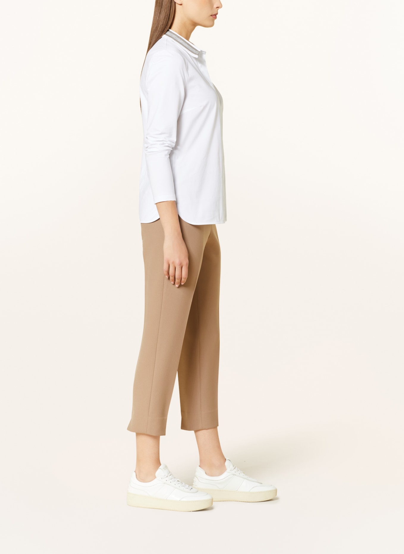 PESERICO 7/8 pants, Color: CAMEL (Image 4)