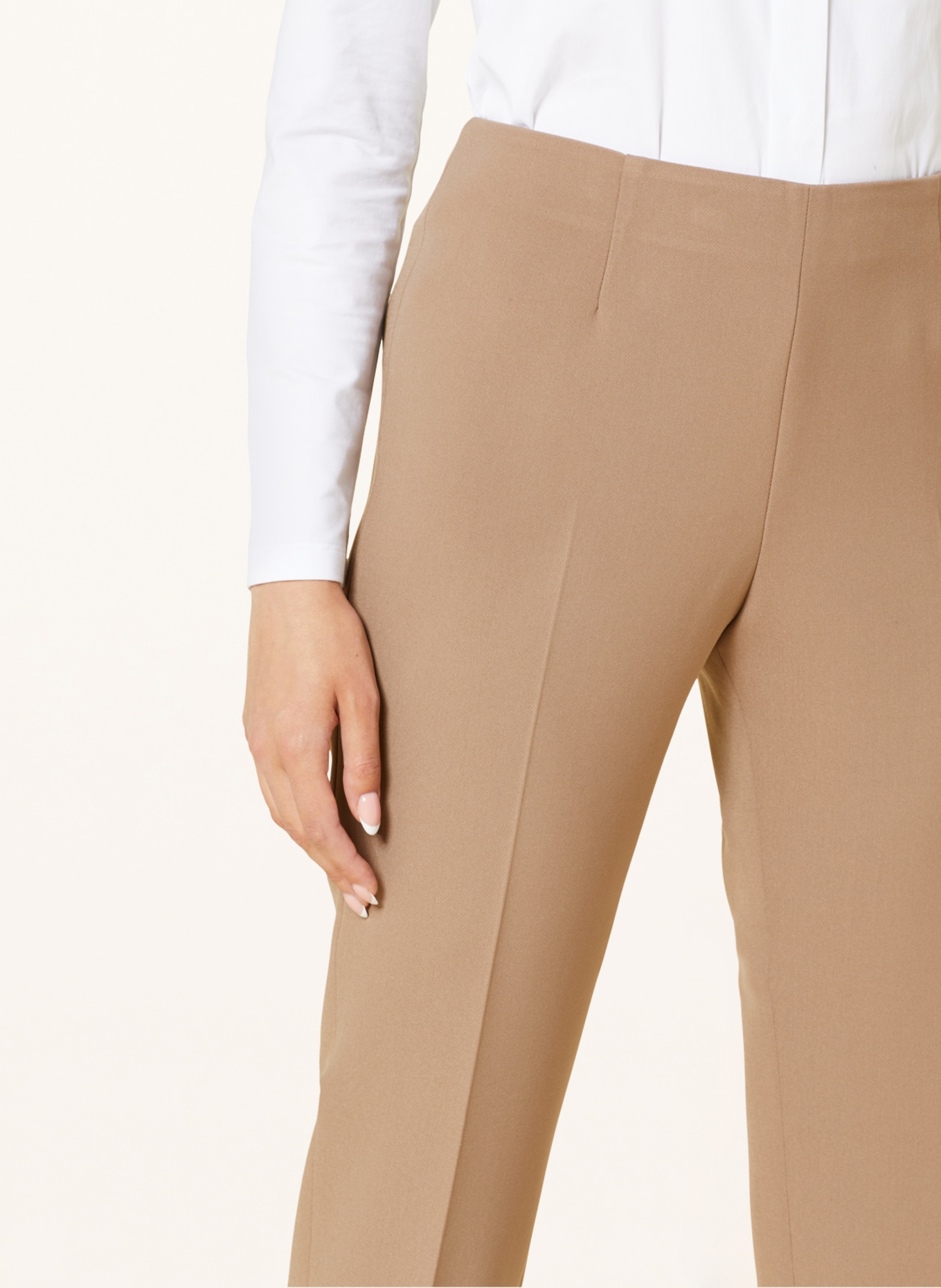 PESERICO 7/8 pants, Color: CAMEL (Image 6)