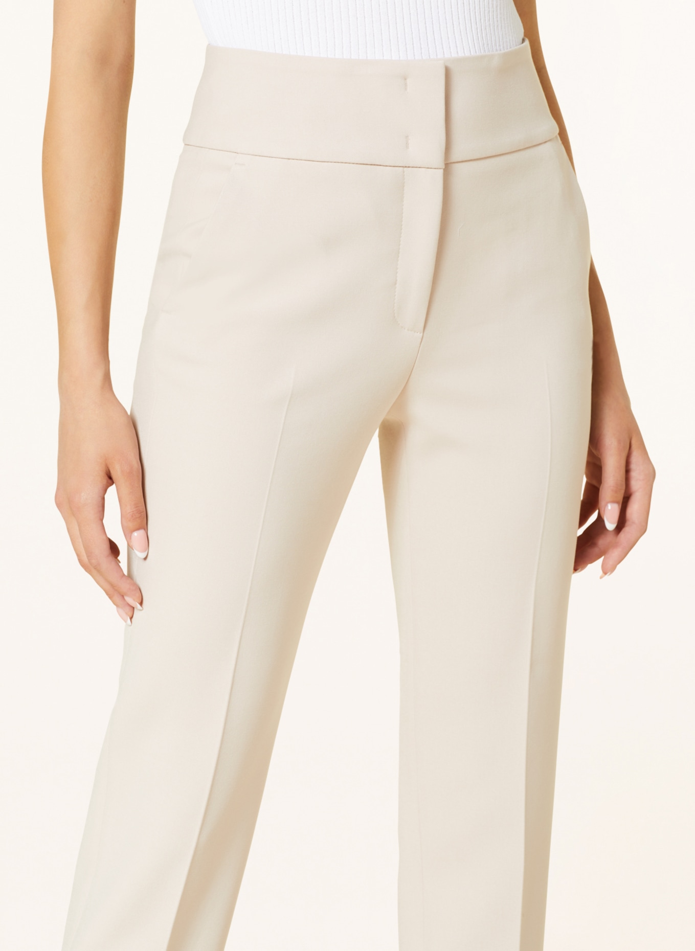 PESERICO 7/8 pants, Color: TAUPE (Image 5)