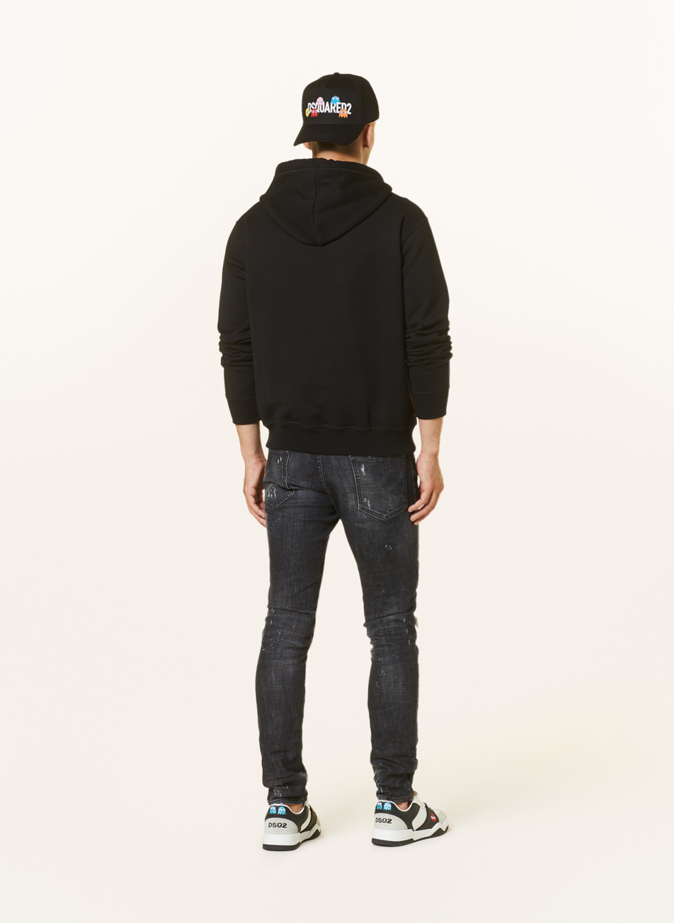 DSQUARED2 Jeans COOL GUY extra slim fit, Color: 900 BLACK (Image 3)